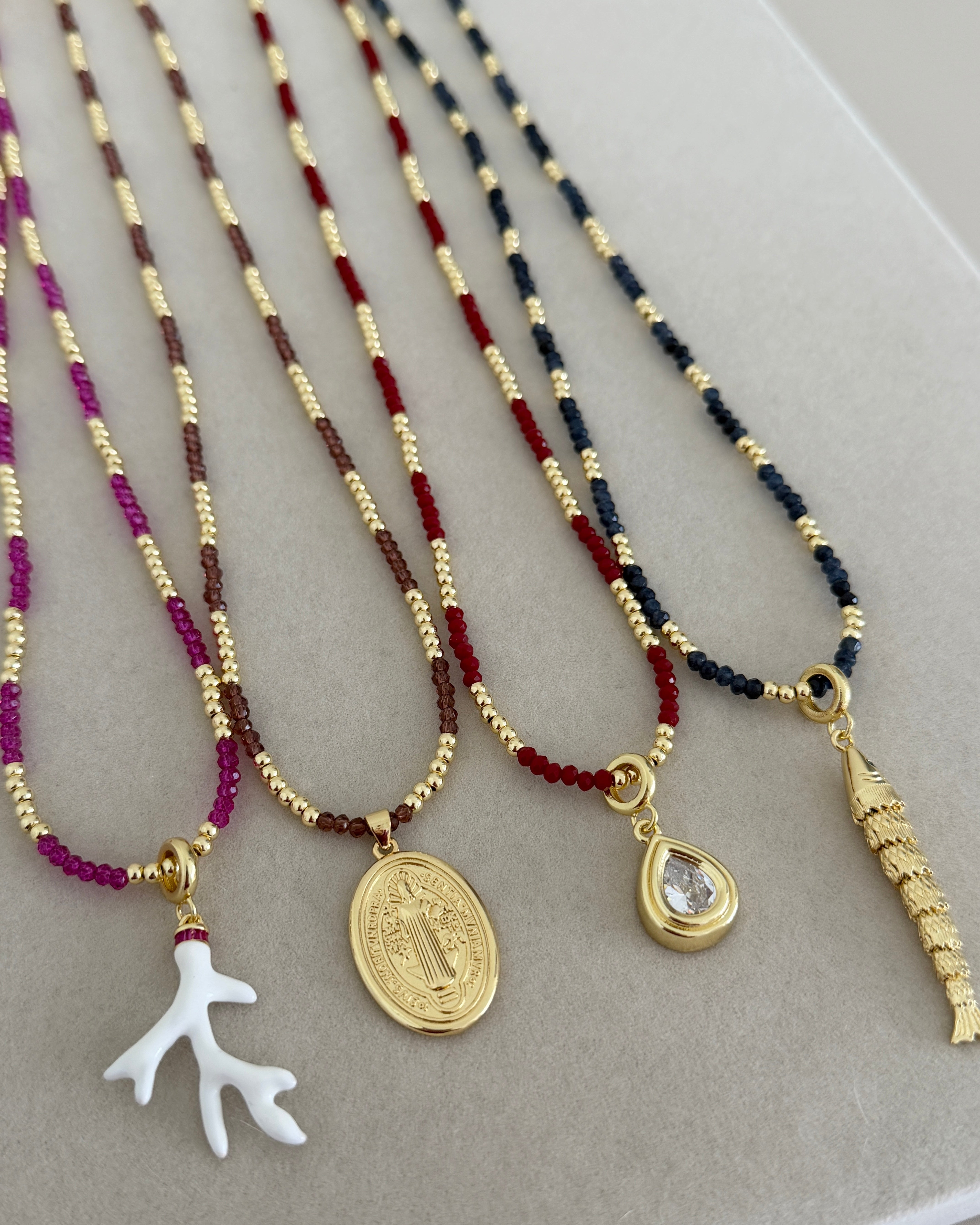 Mediterranean Charm Necklace