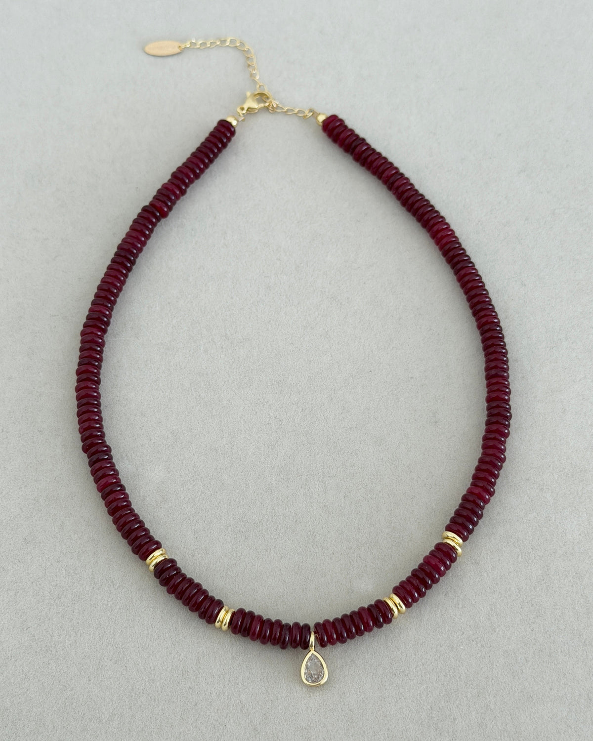 Teardrop Beaded Necklace