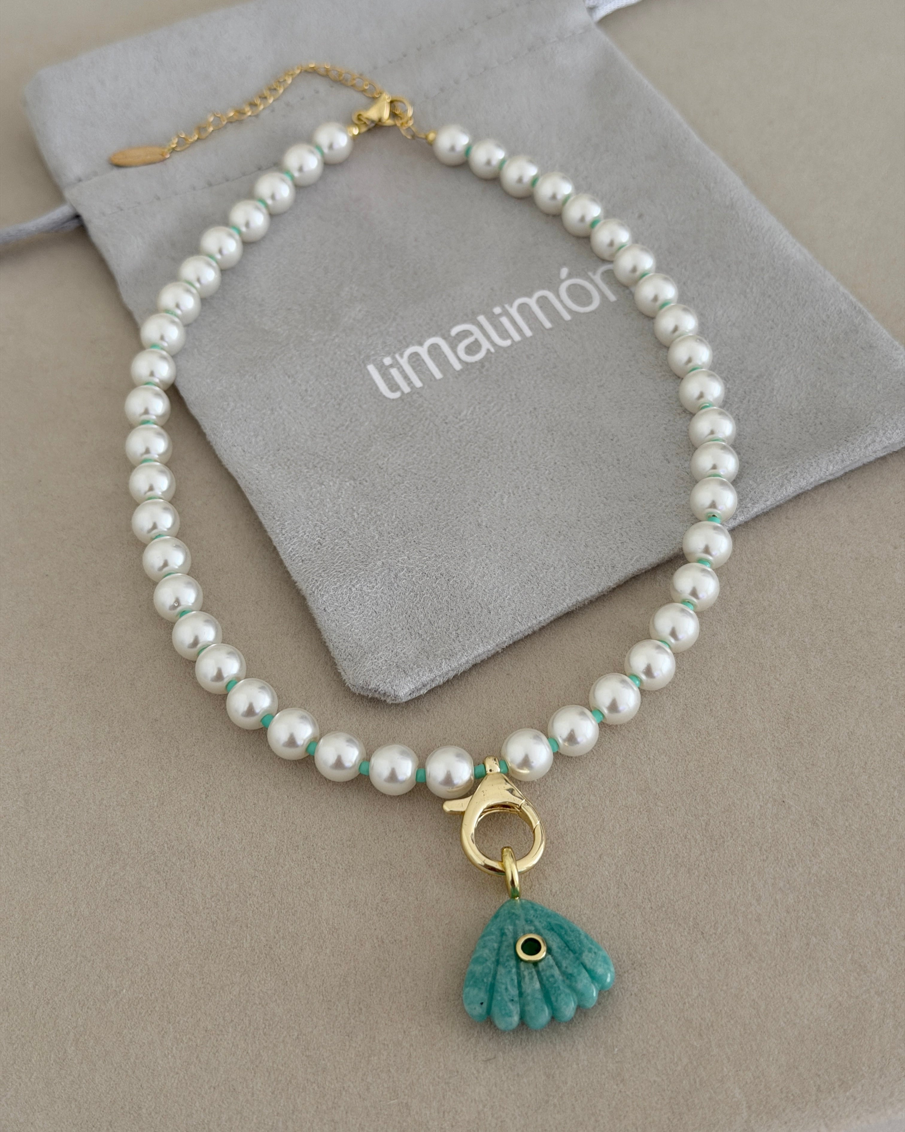 Sea Breeze Pearl Necklace