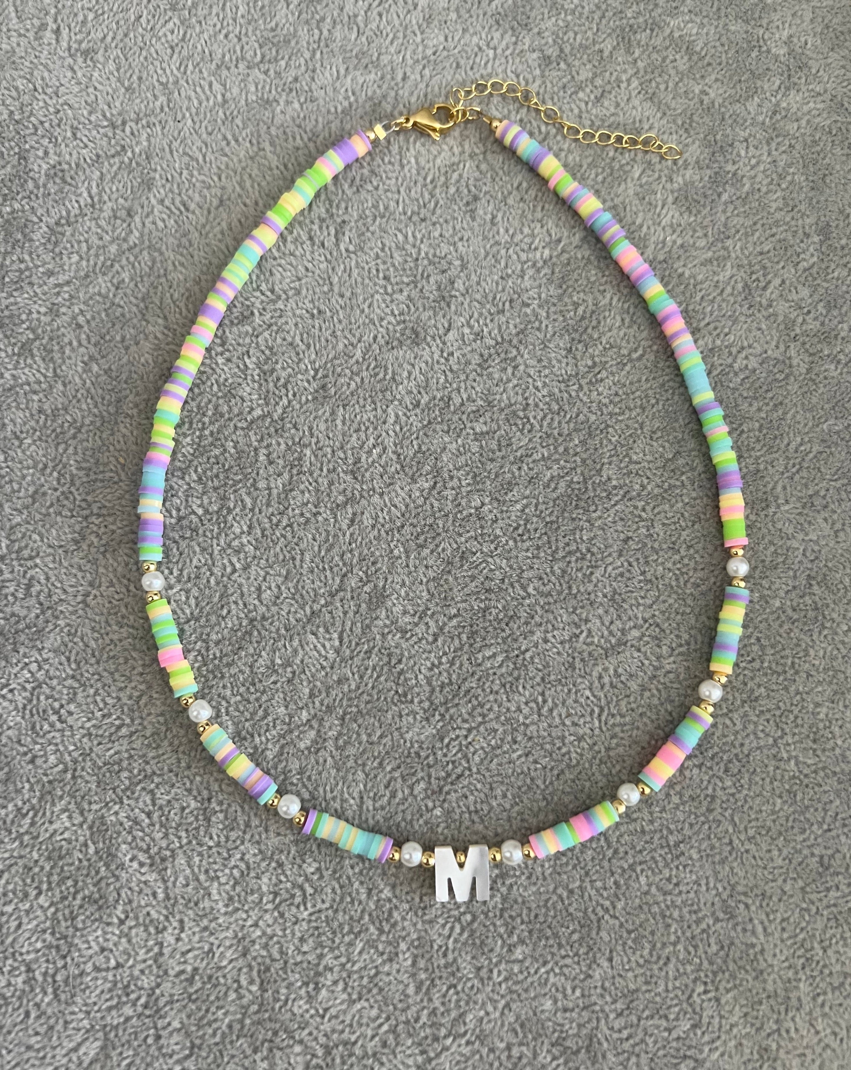 Summer Initial Necklace