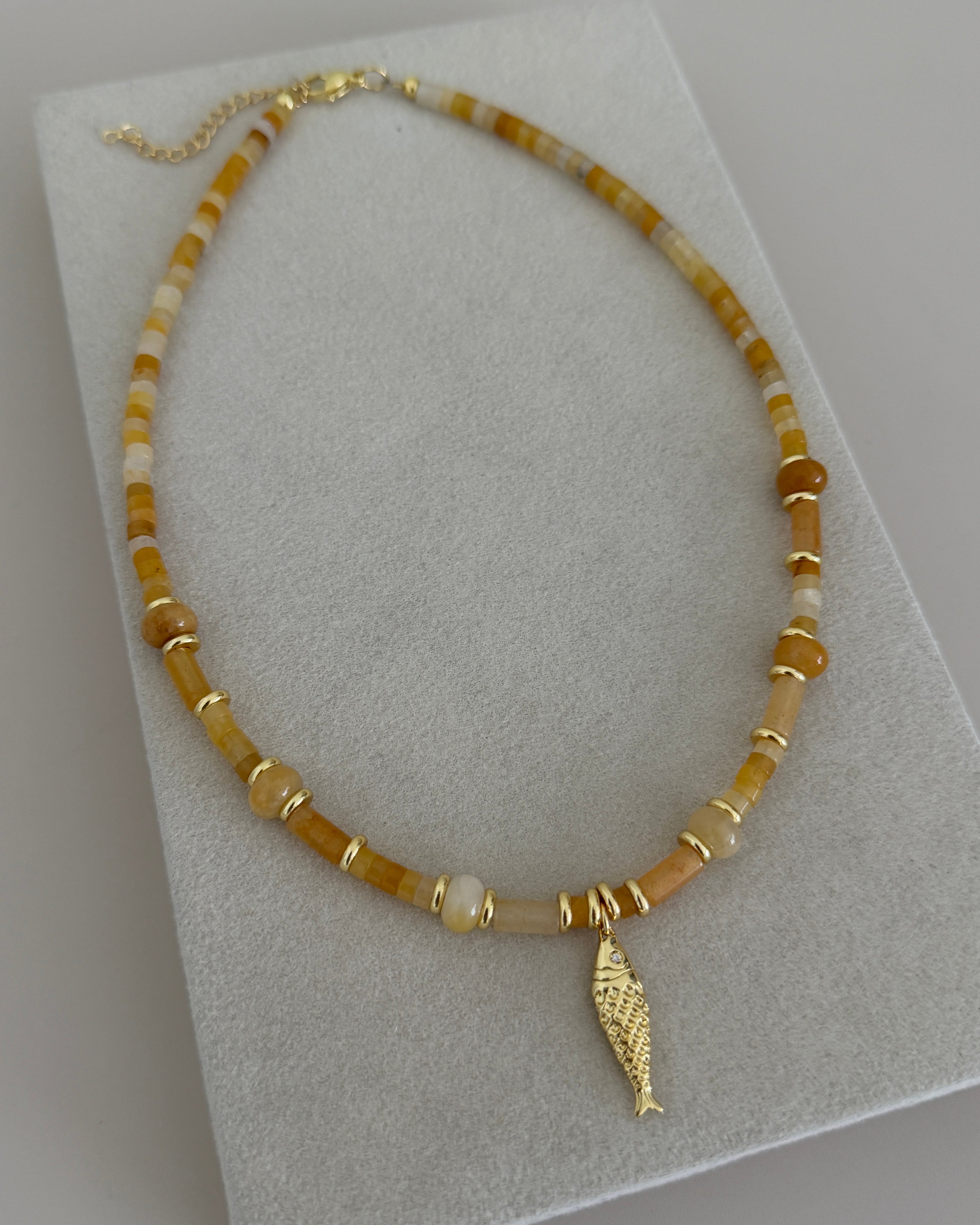 Golden Amber Necklace
