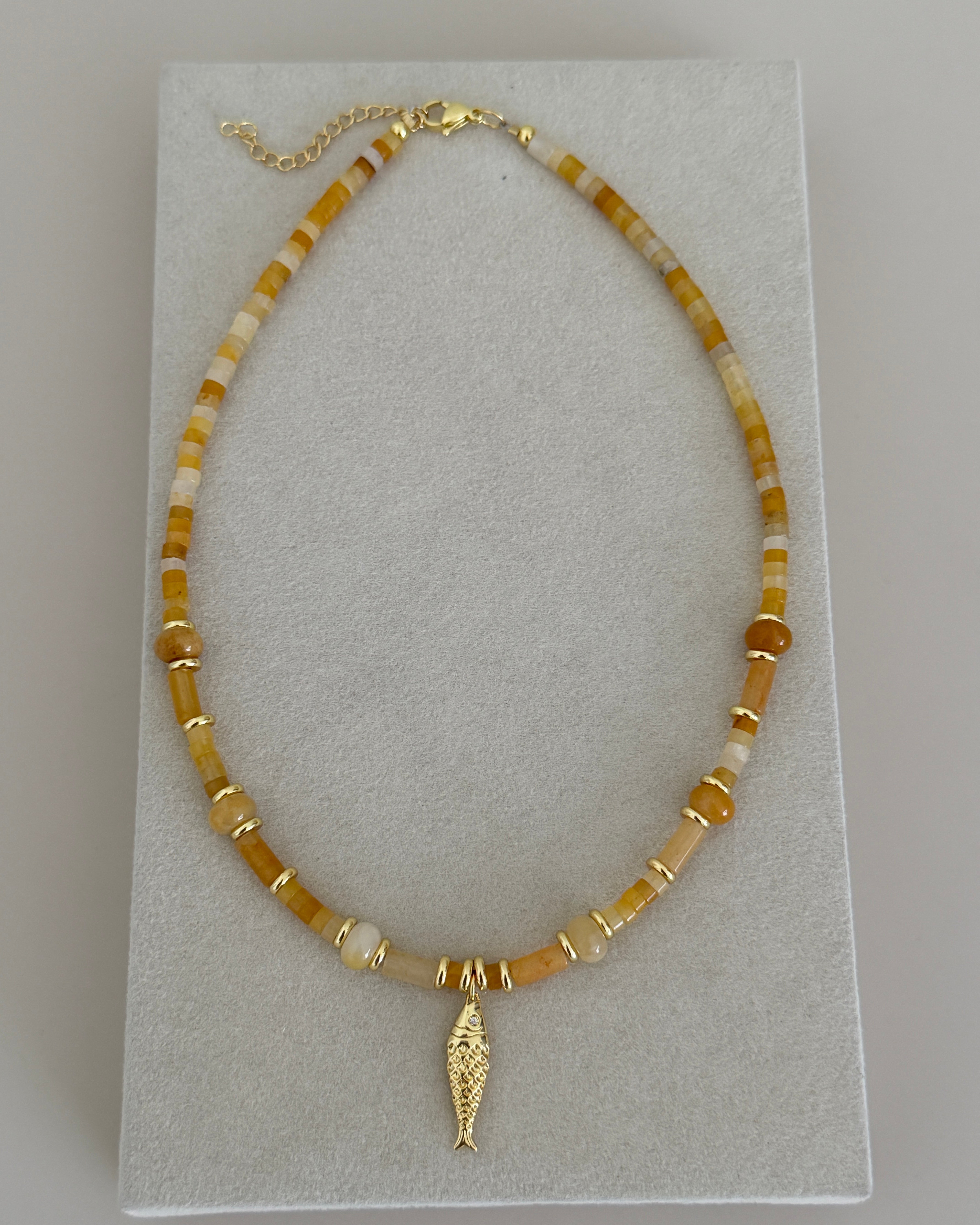 Golden Amber Necklace