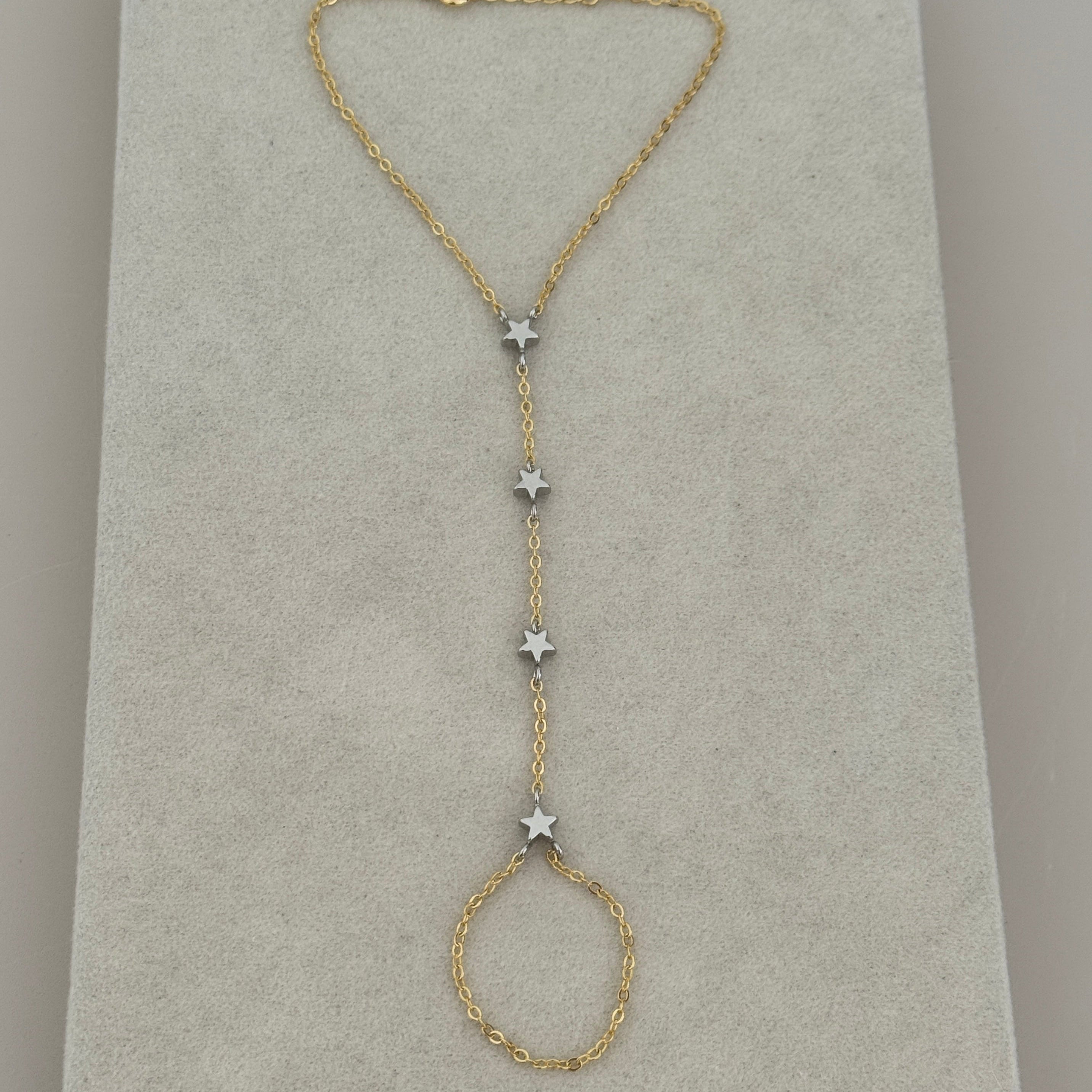 Starlight Hand Chain Bracelet