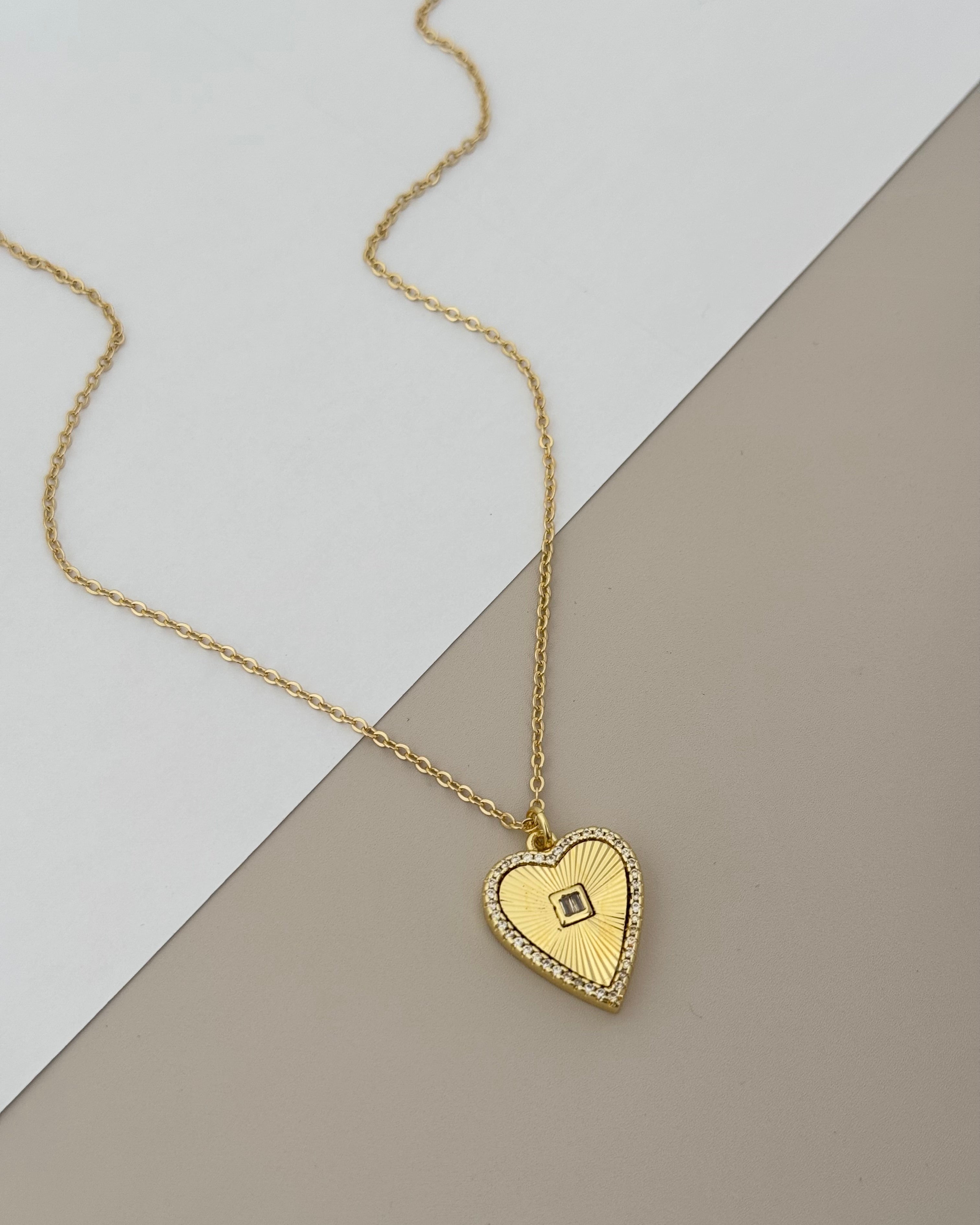 Heart Gold Necklace