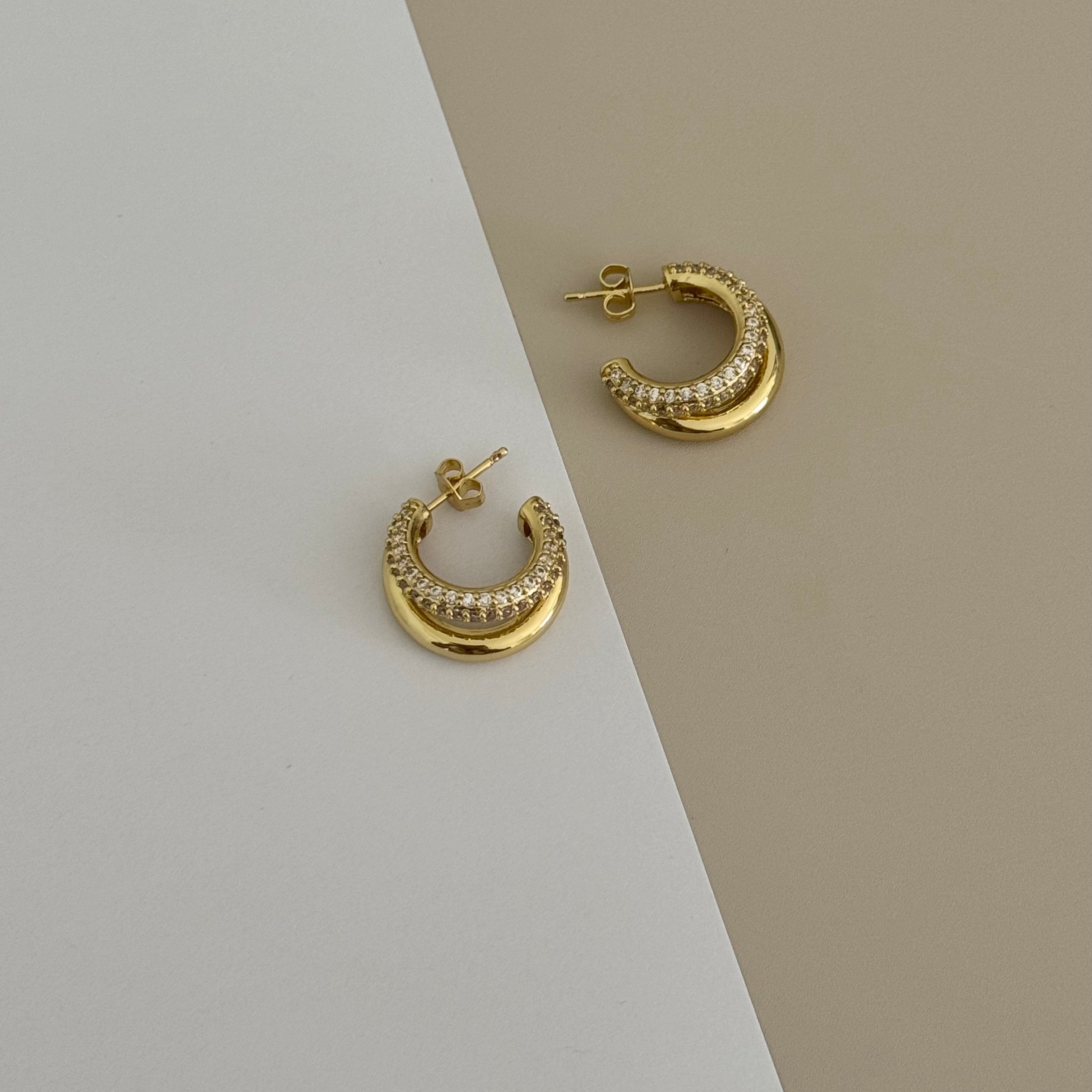 Zirconia Hoops