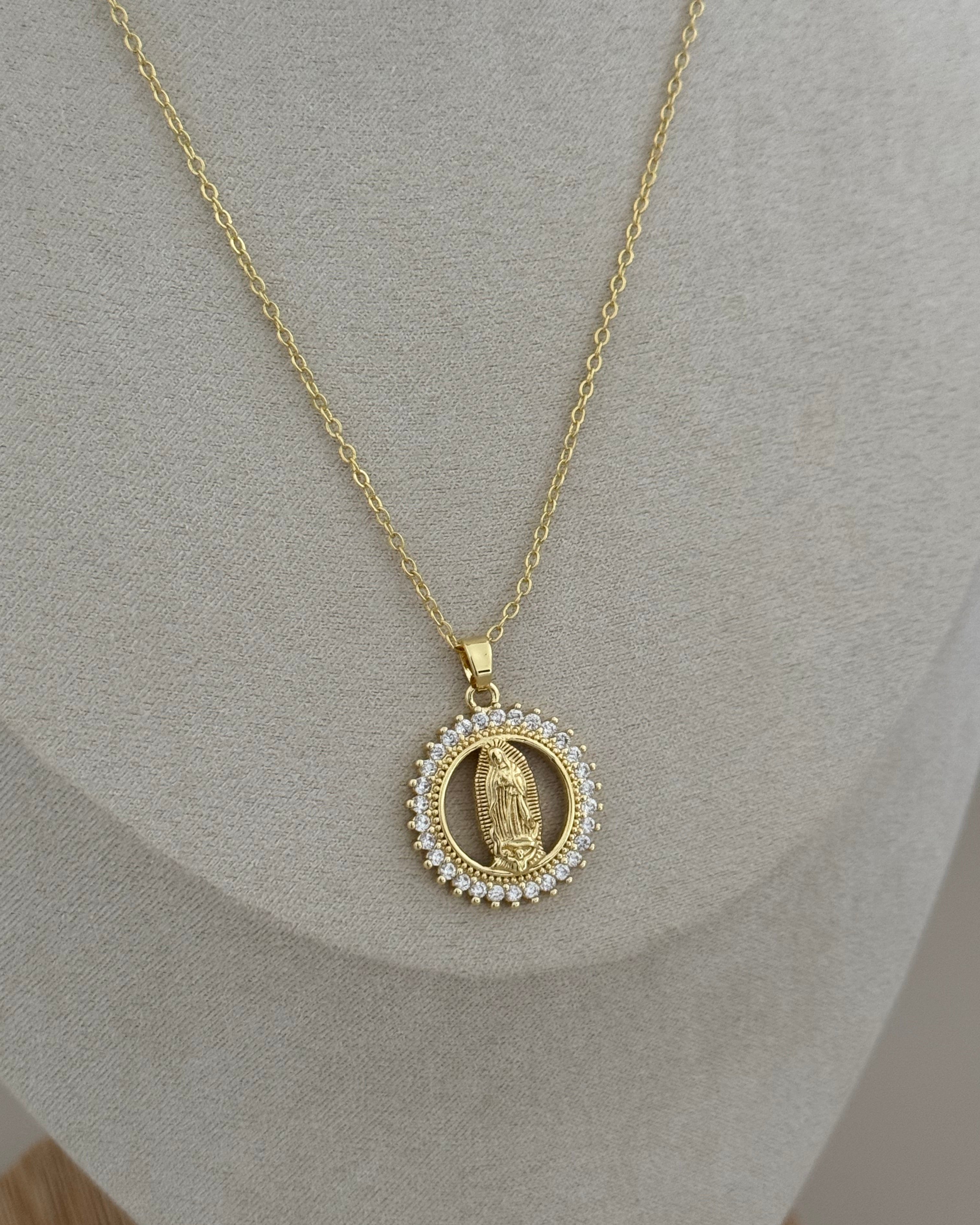 Guadalupe Virgin Necklace