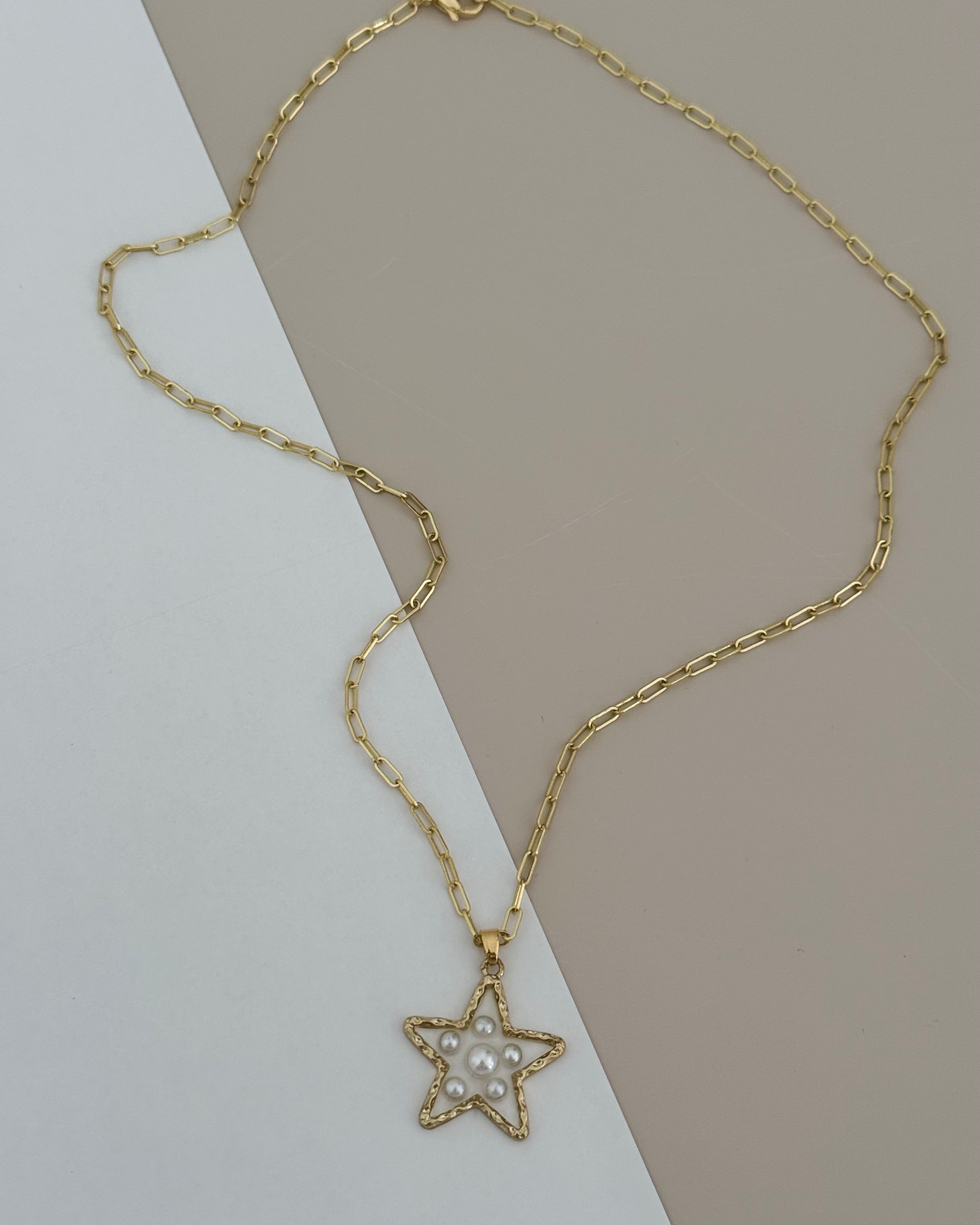 Star Pearls Necklace