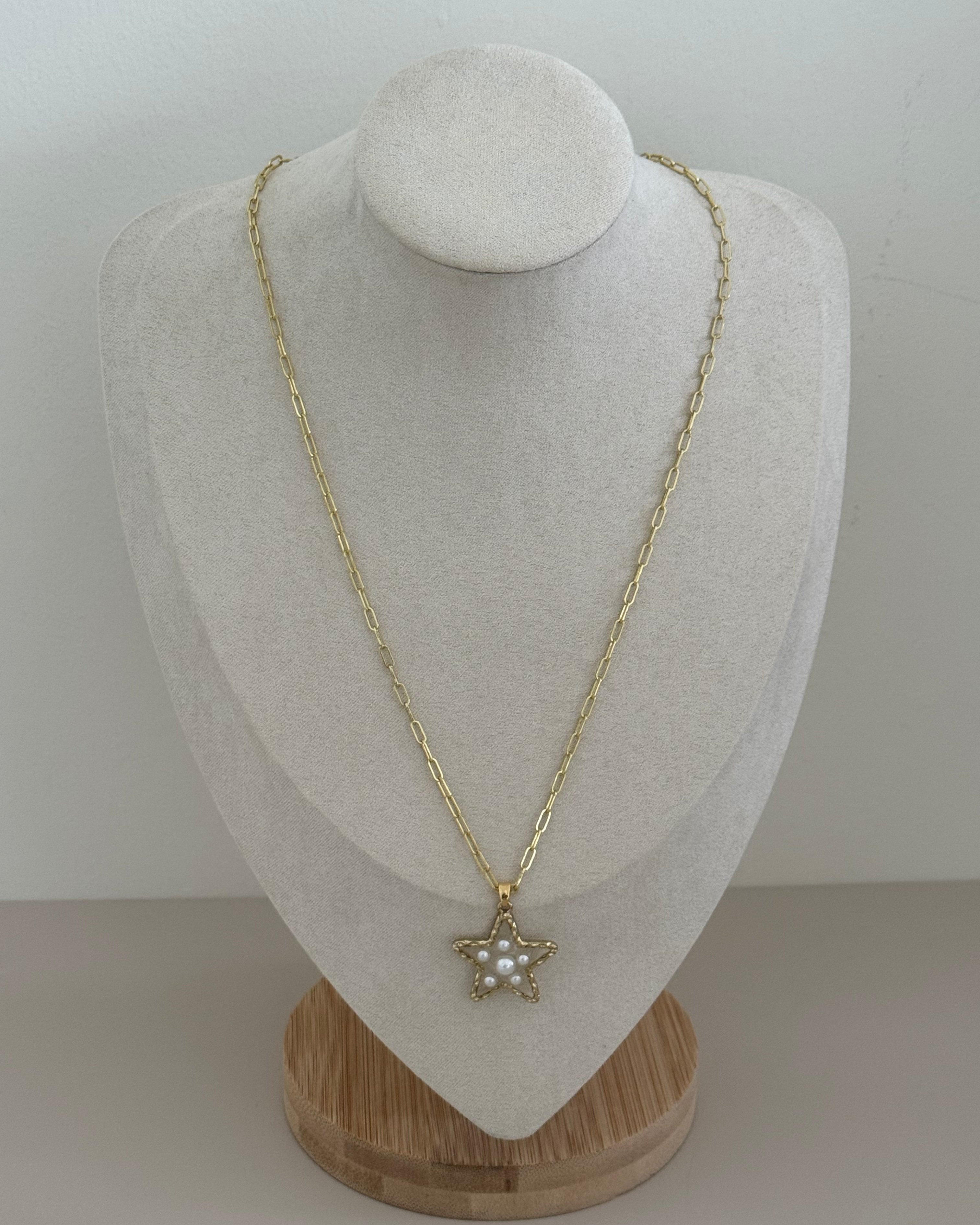 Star Pearls Necklace