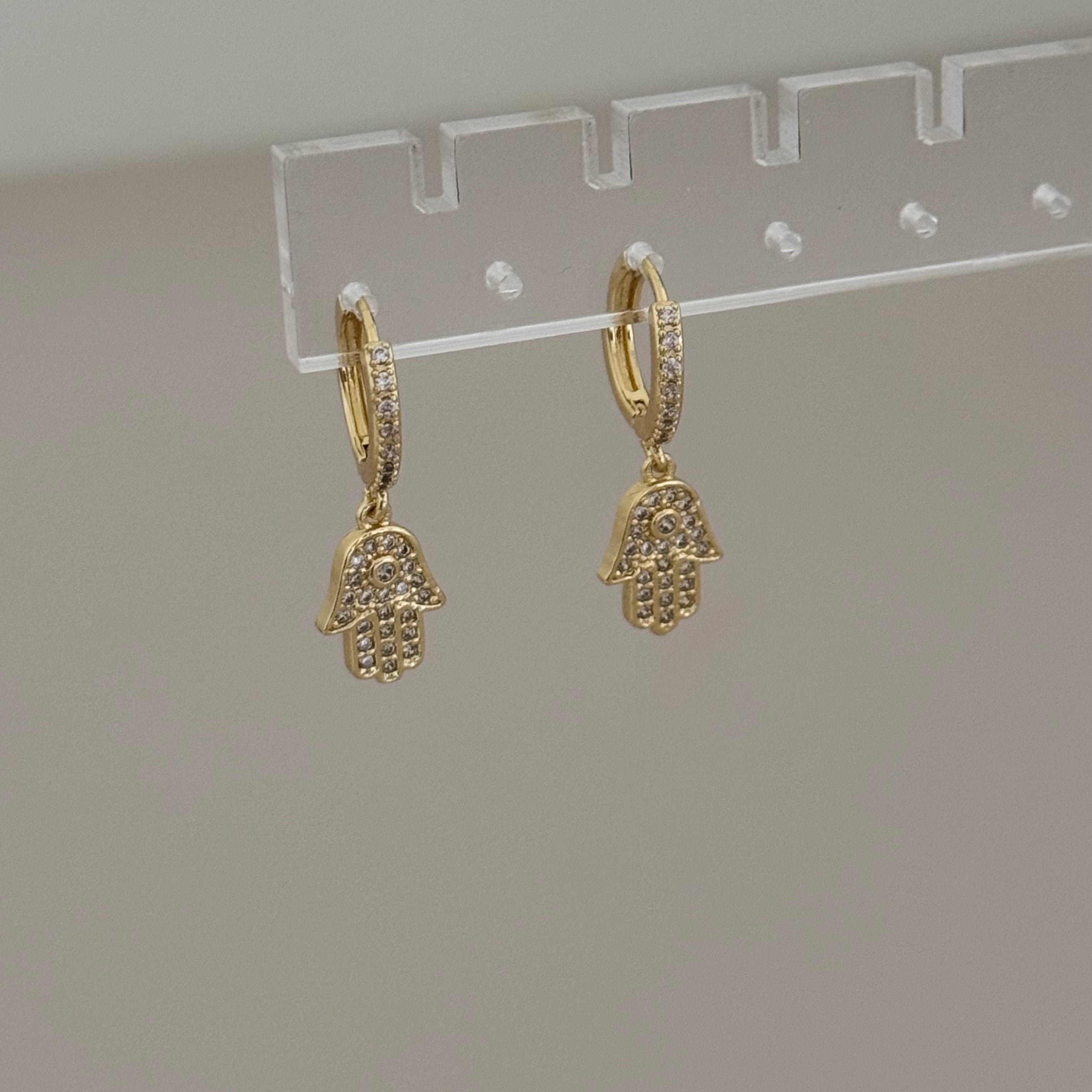 Hamsa Earring