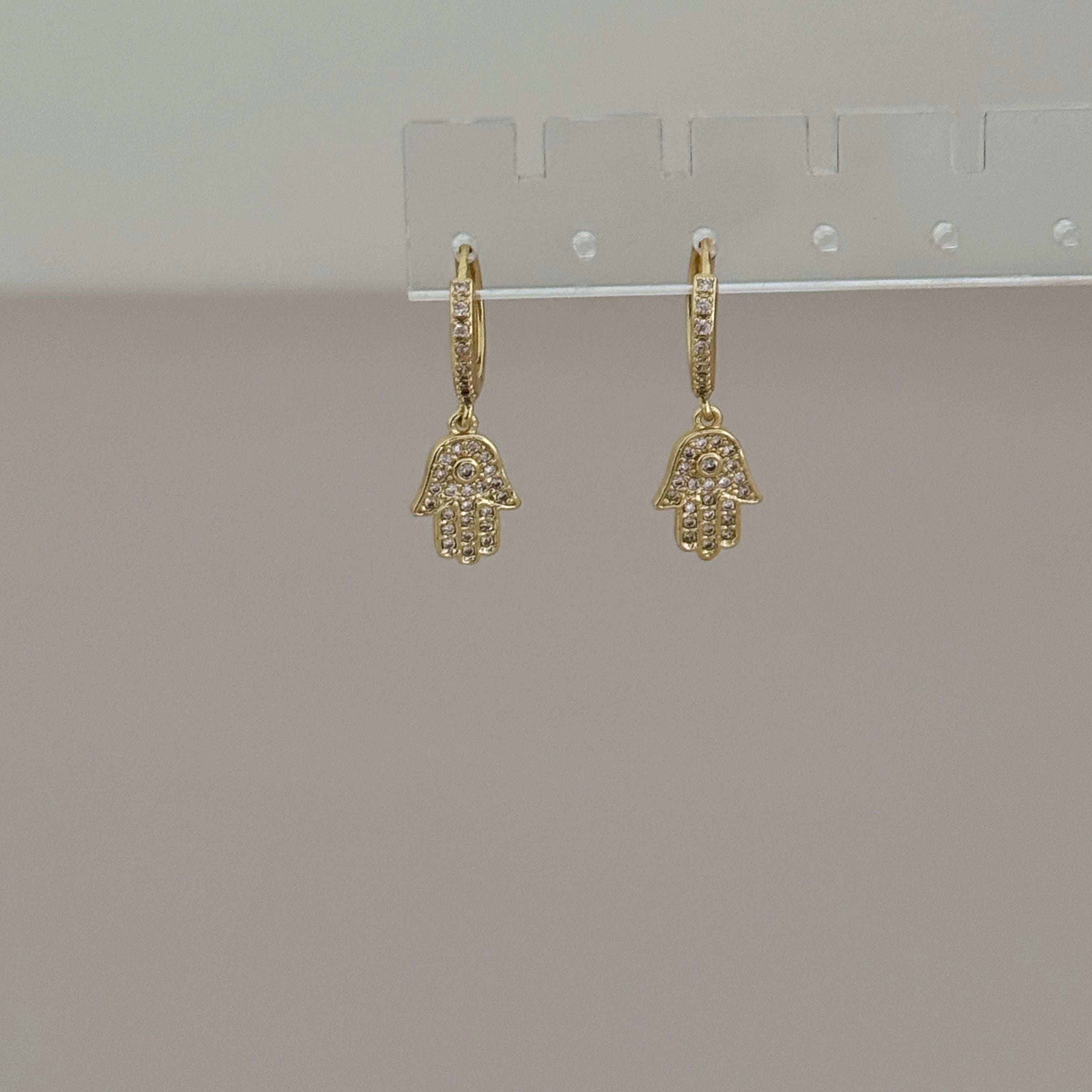 Hamsa Earring