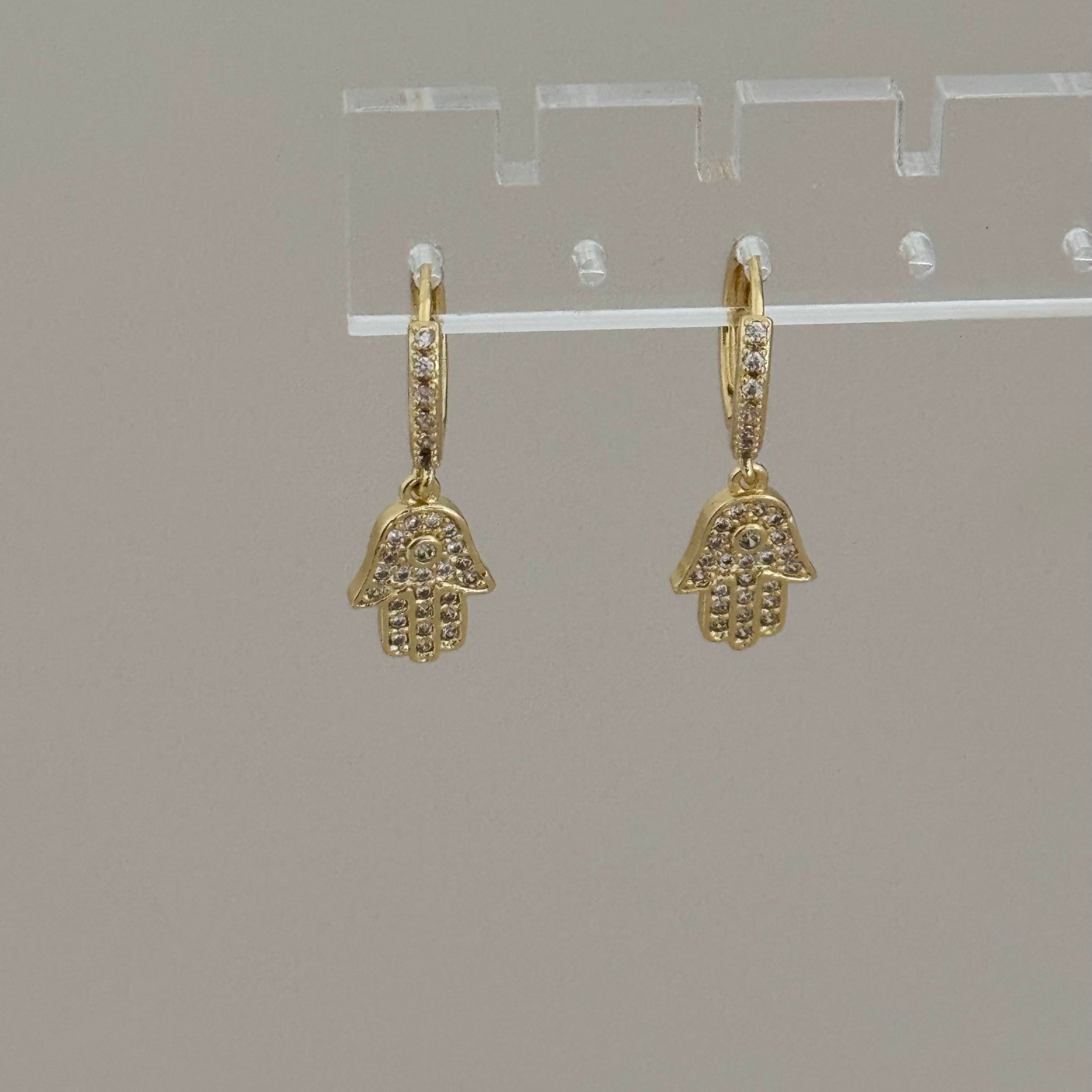 Hamsa Earring