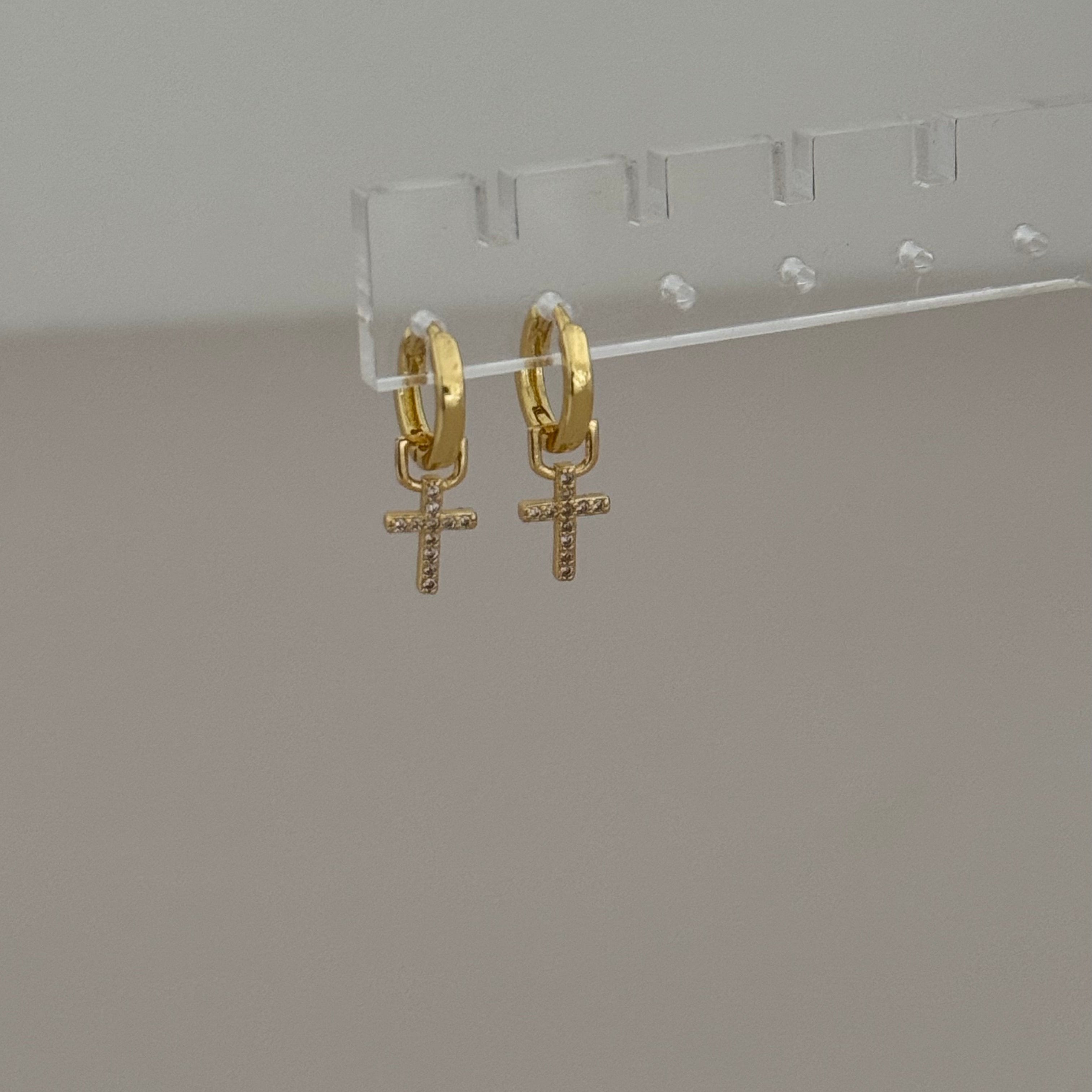 Cross Earring