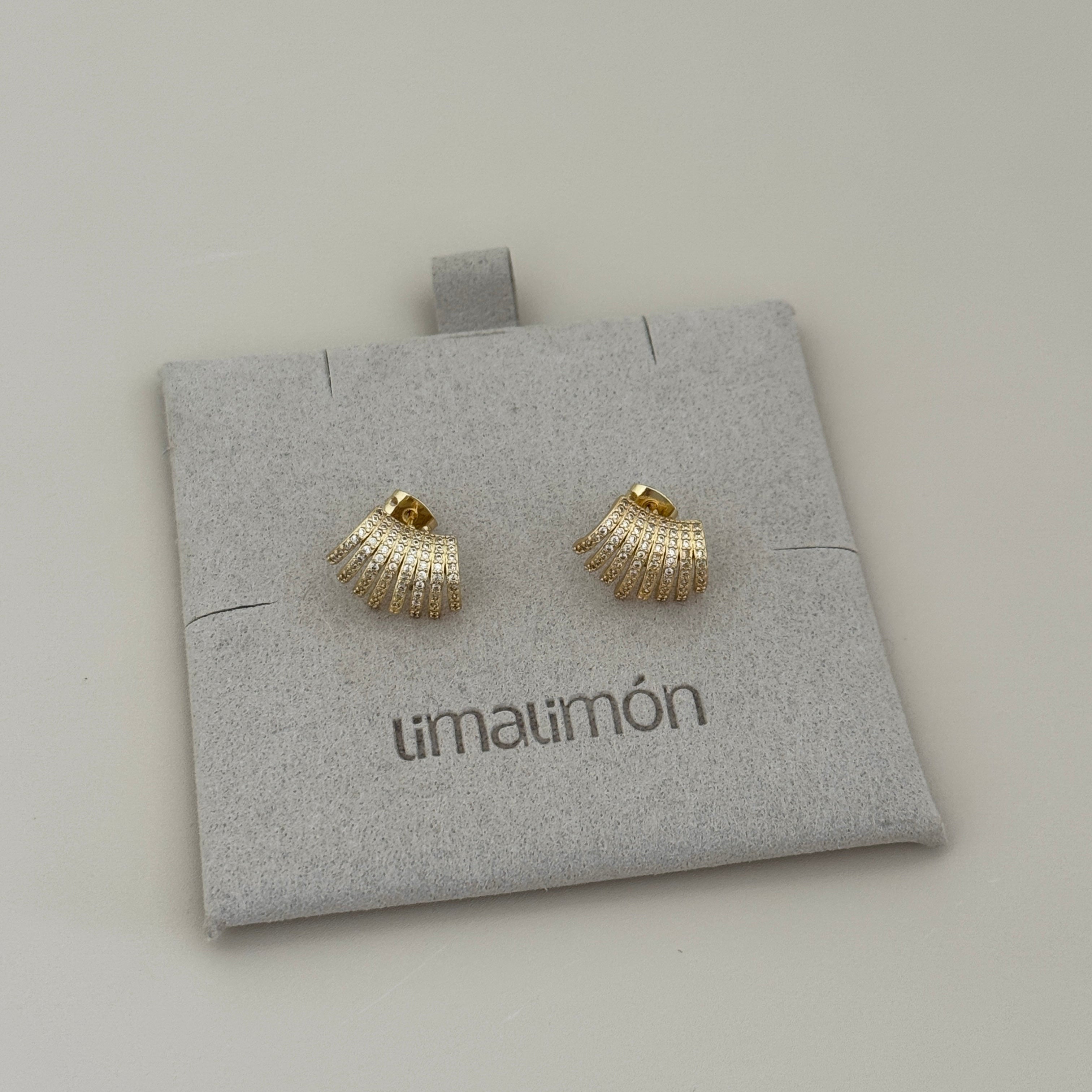 Radiant Fan Earrings