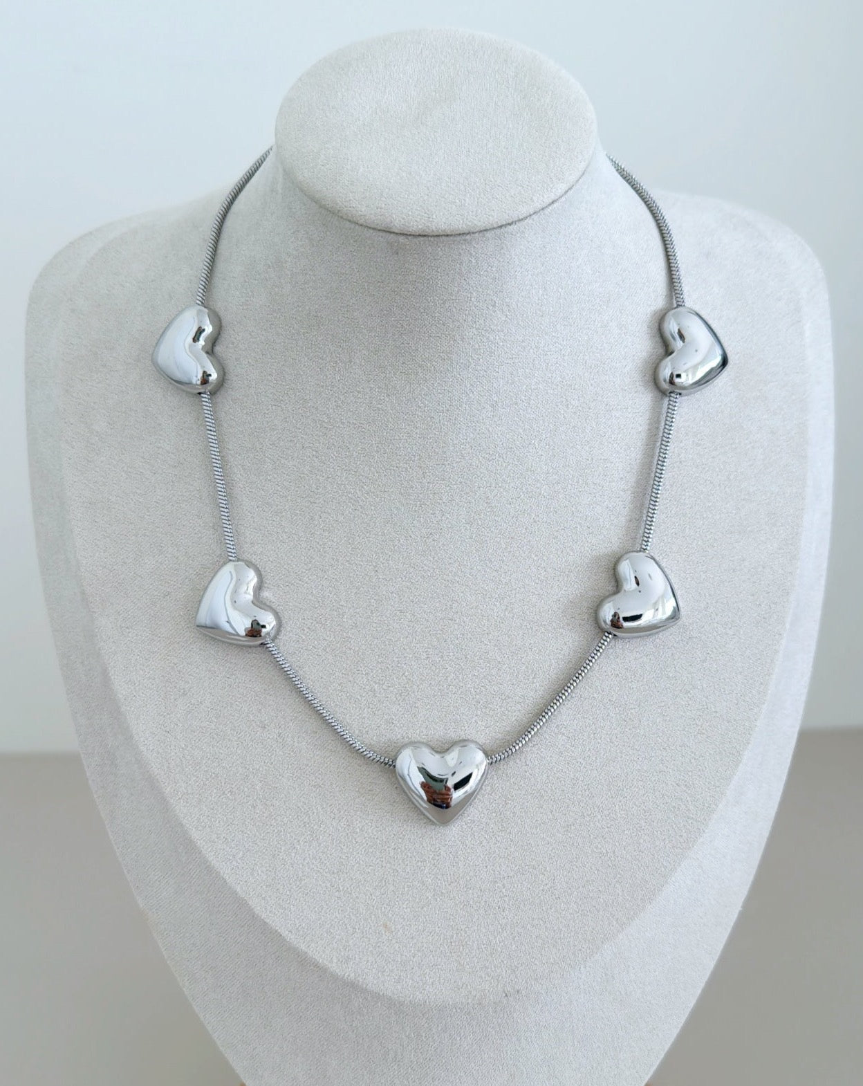 Hearts silver Necklace