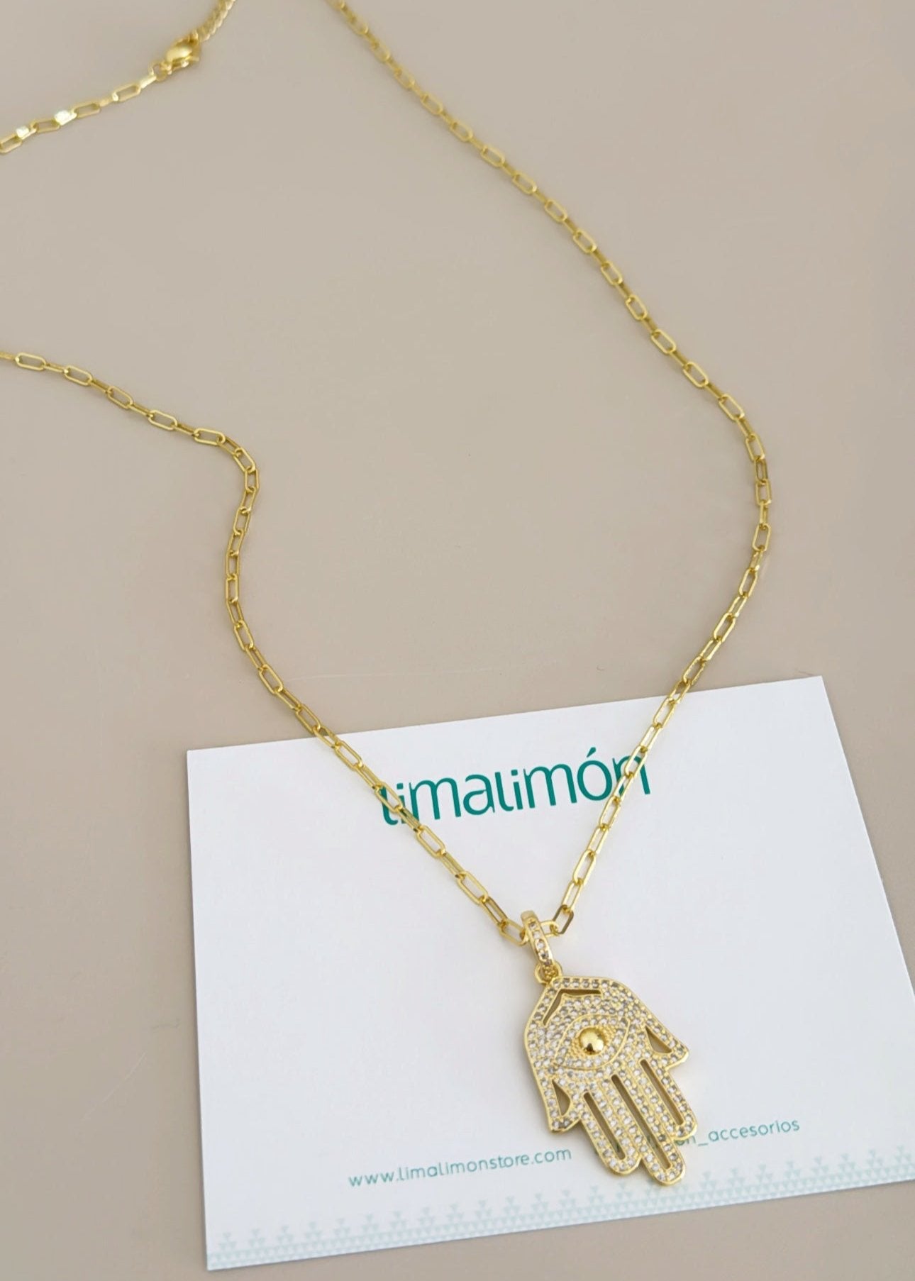 Hamsa Necklace