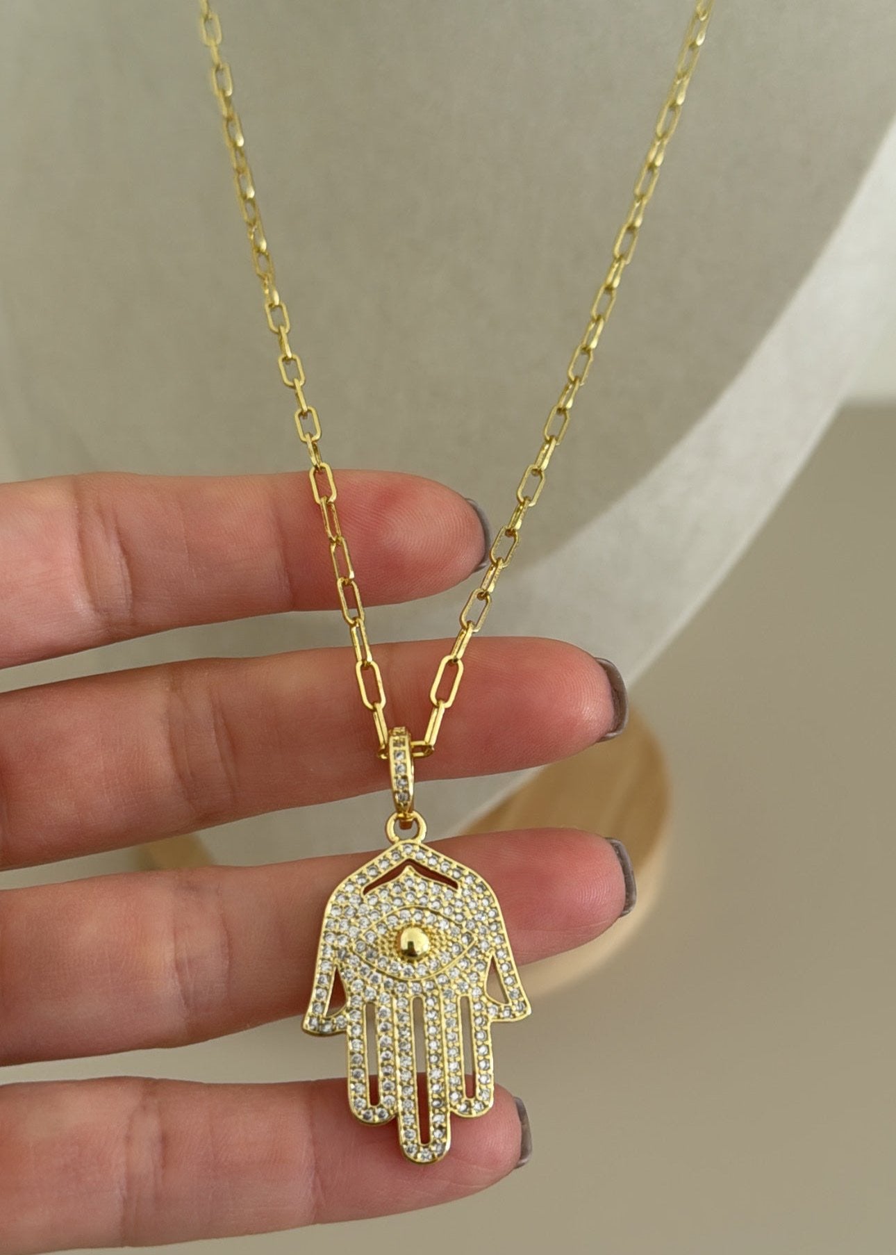 Hamsa Necklace