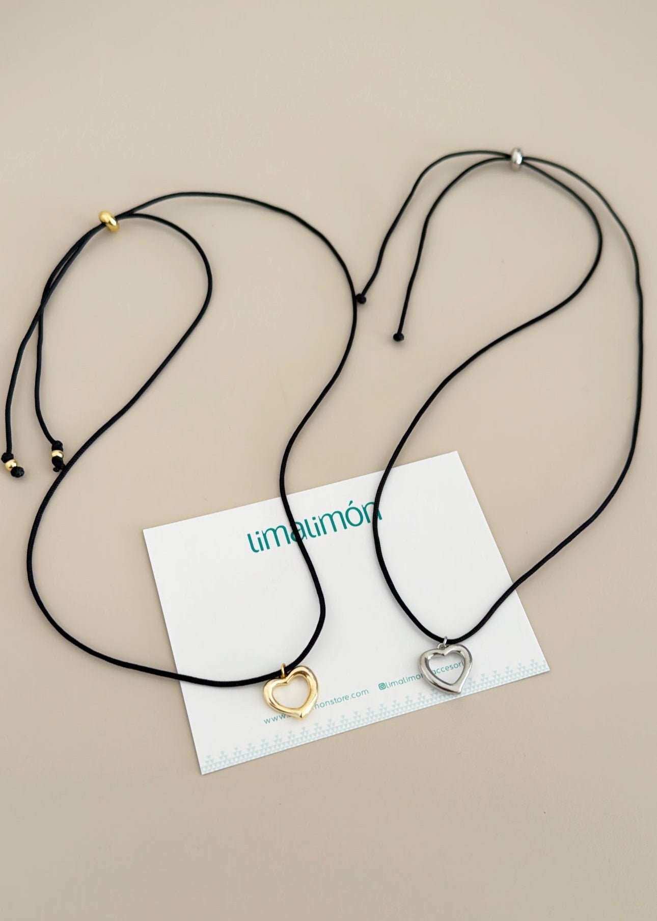 Heart Cord Necklace