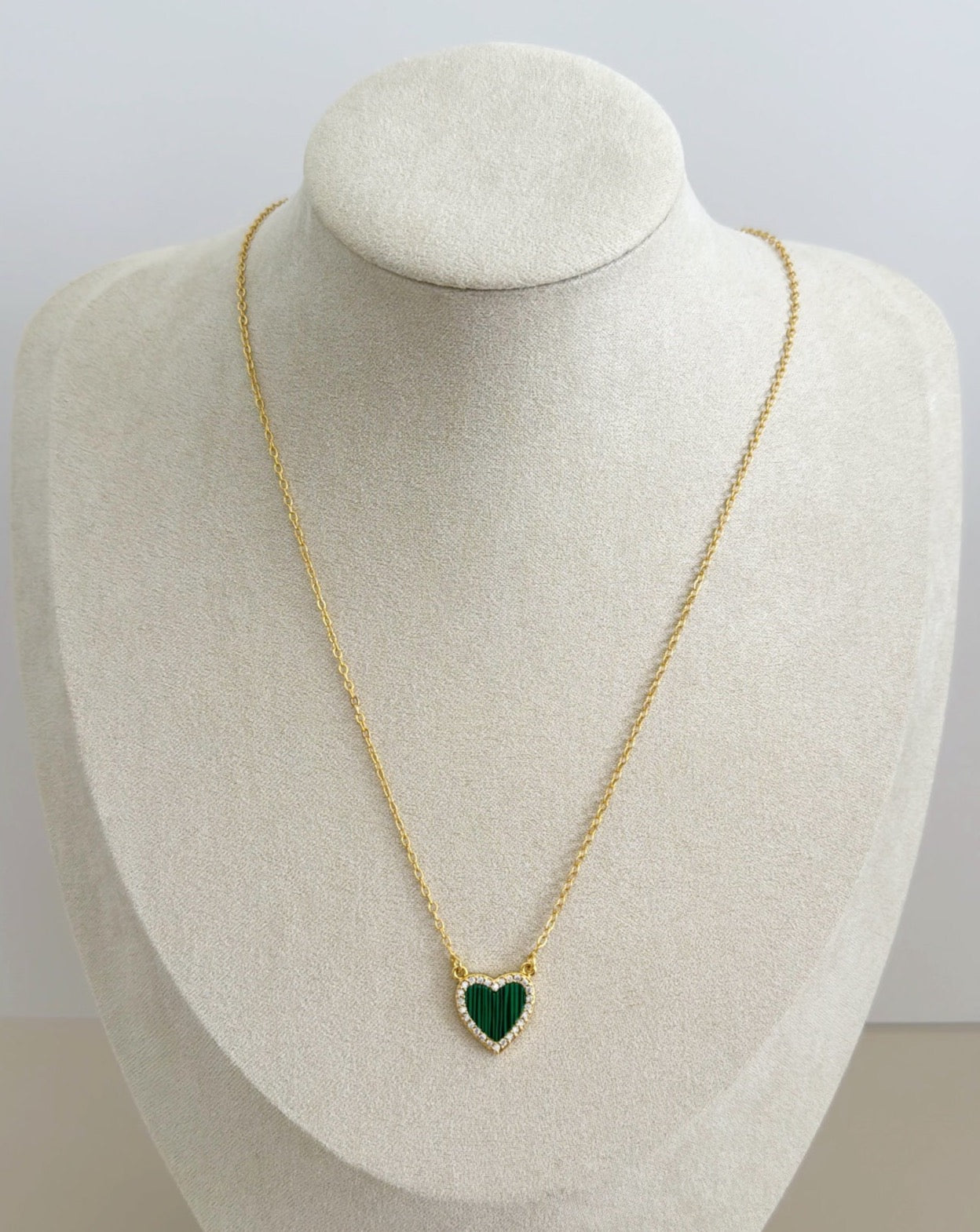 Heart Enamel Necklace