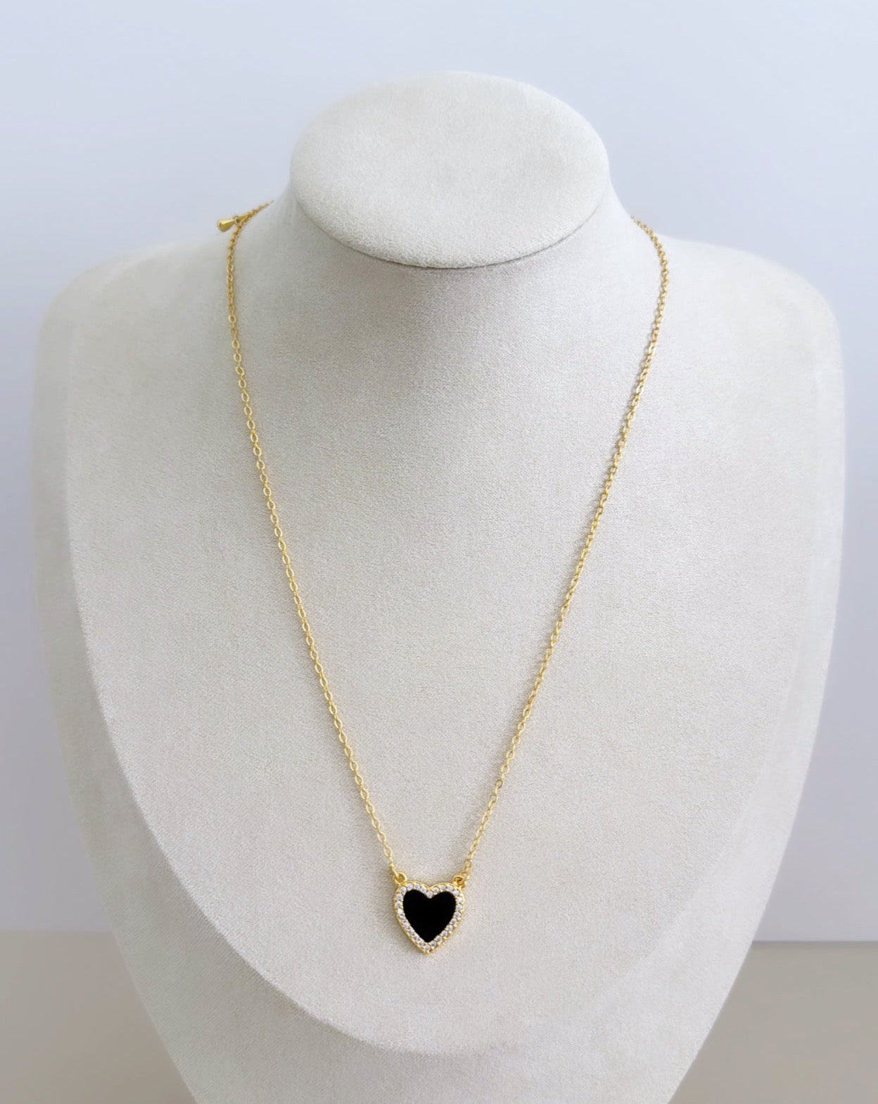 Heart Enamel Necklace