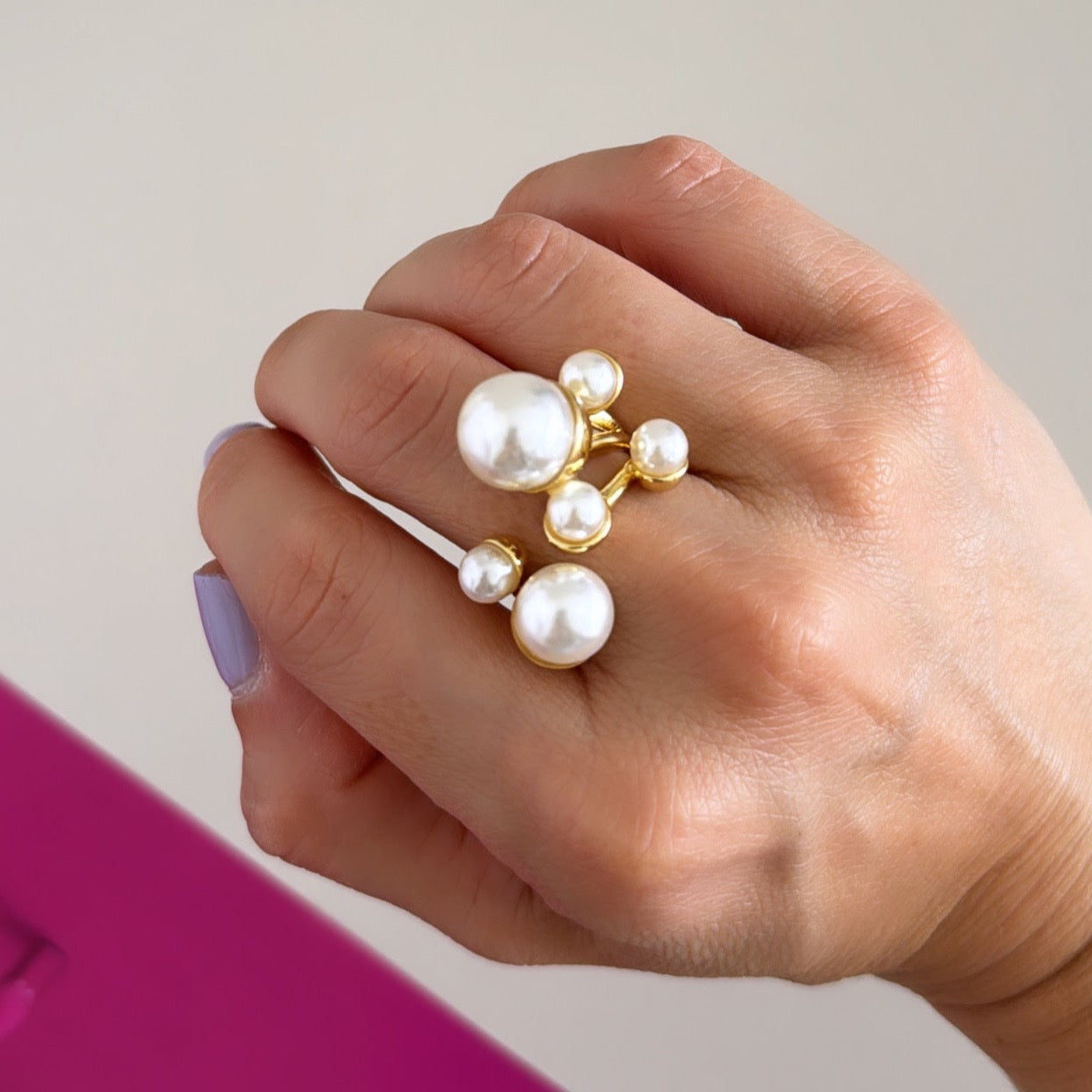 Pearls Ring