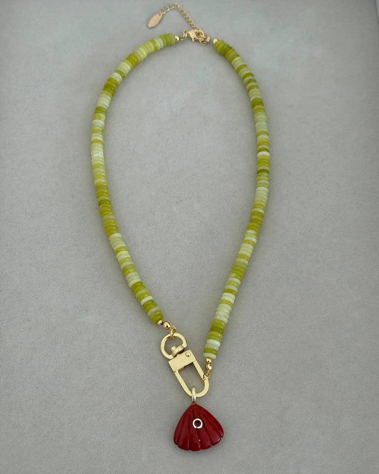 Coastal Shell Charm Necklace