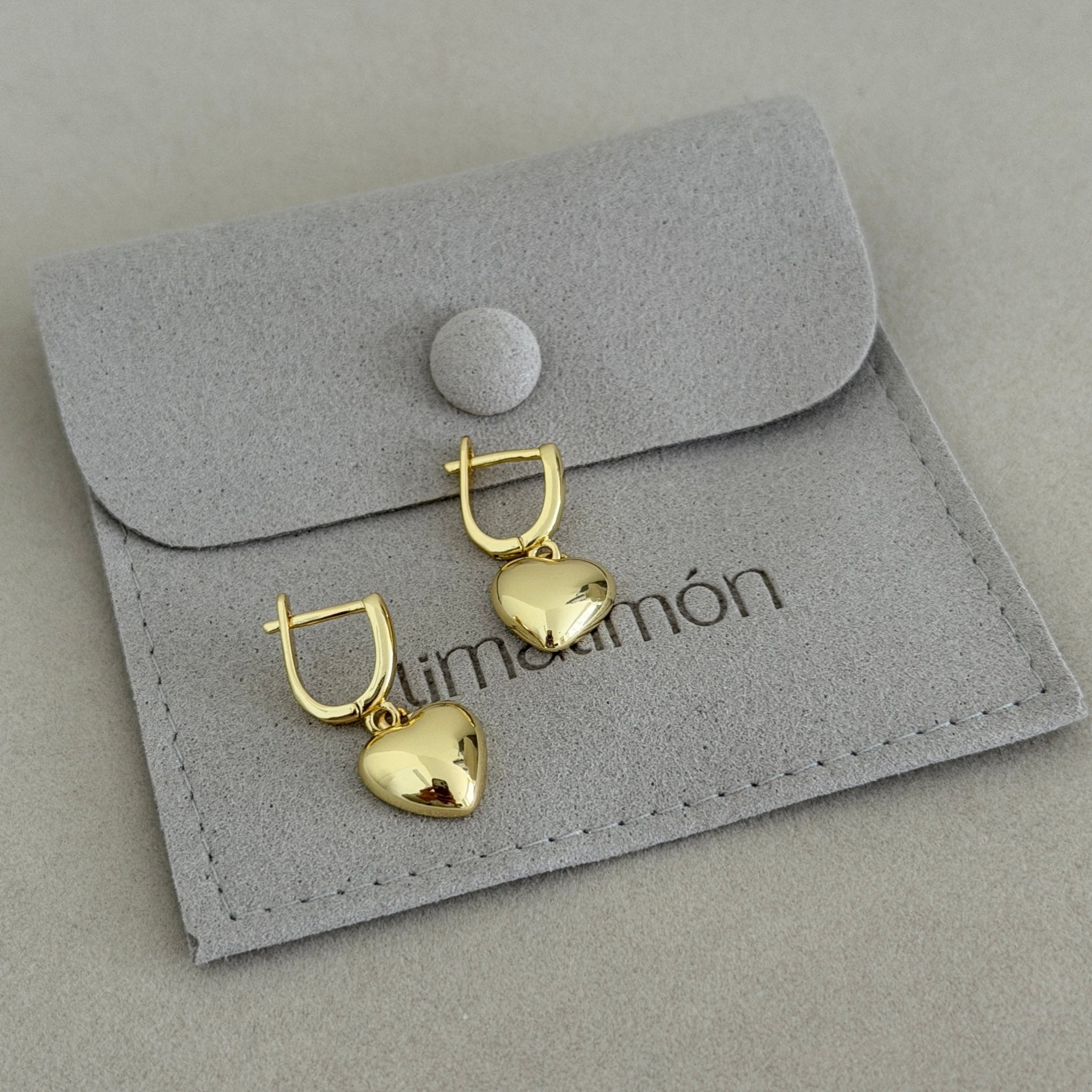 Amour Heart Drop Earrings - Earring | LimaLimón Store - 2