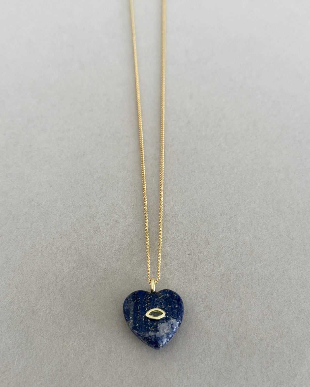 Amour Stone Heart Necklace - Necklaces | LimaLimón Store - 3
