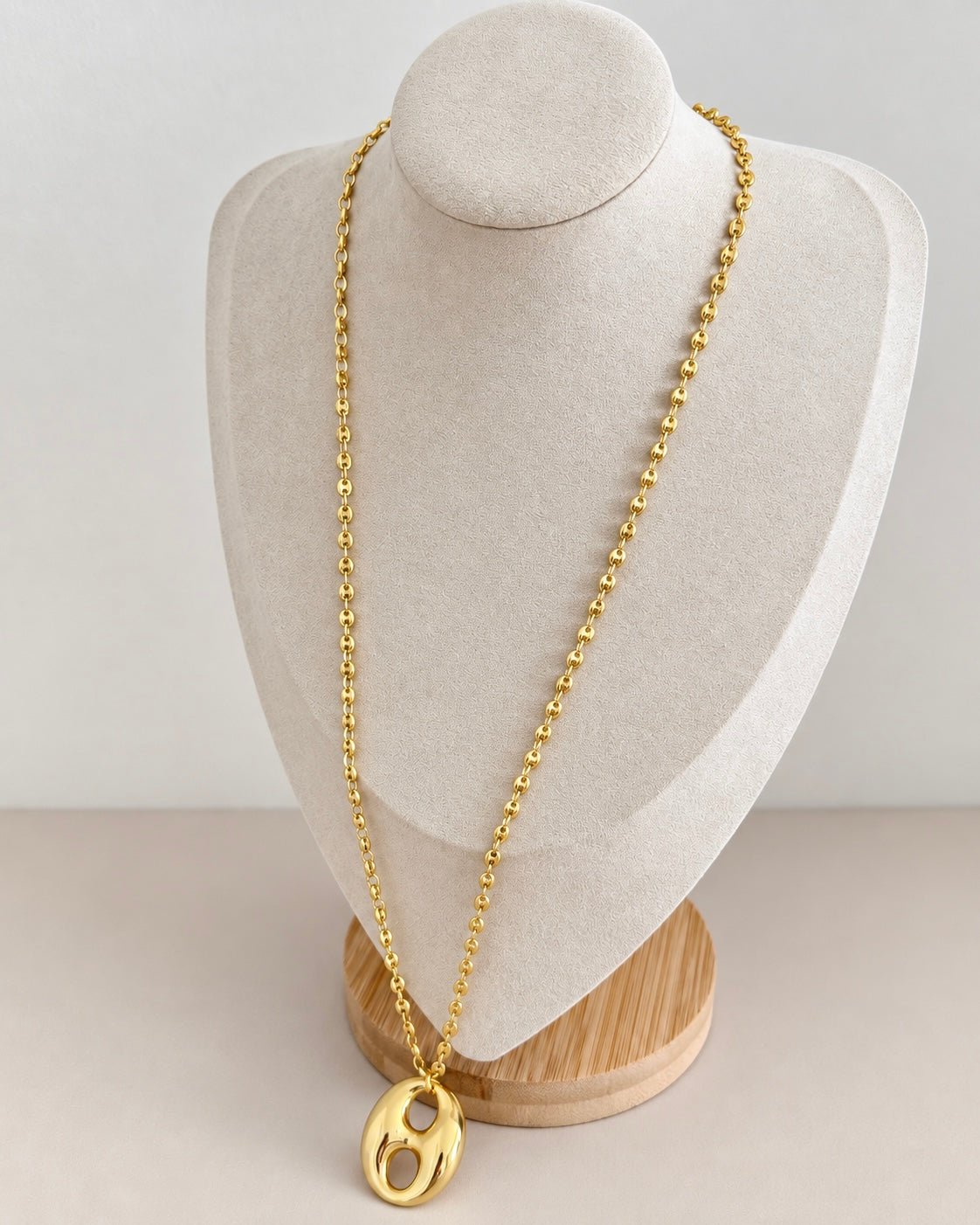 Aura Oval Long Necklace - Necklace | LimaLimón Store - 2