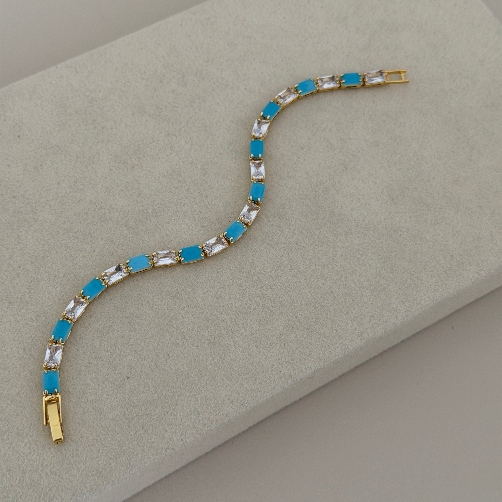 Azure Sparkle Bracelet - Bracelets | LimaLimón Store - 2