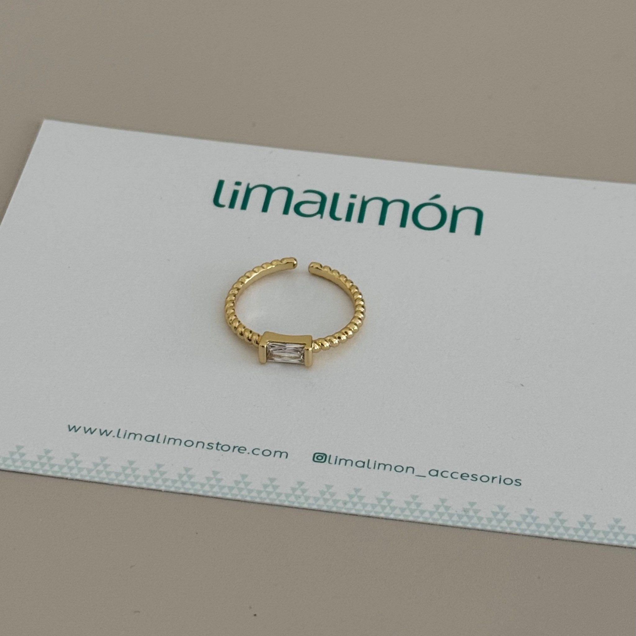 Baguette Ring - LimaLimón Store