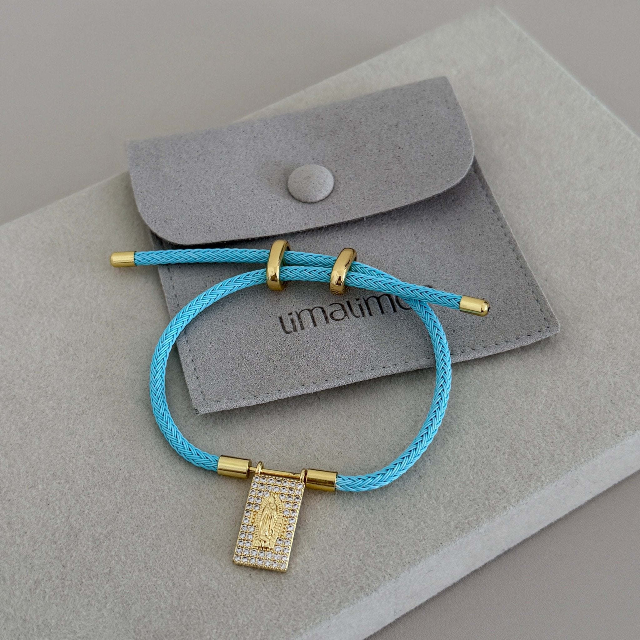 Blue Cord Charm Bracelet - Bracelet | LimaLimón Store - 3
