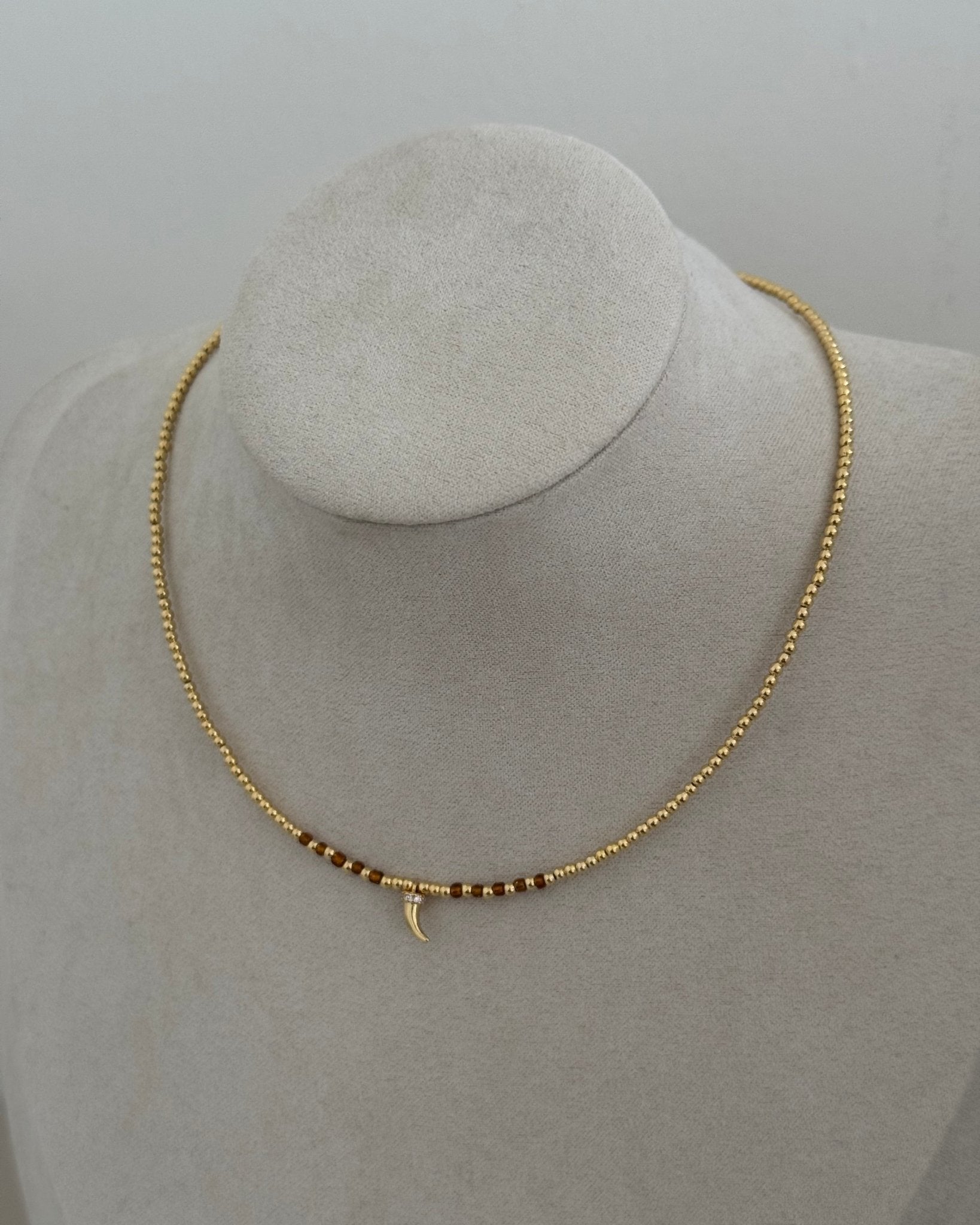 Charm Bead Necklace - LimaLimón Store