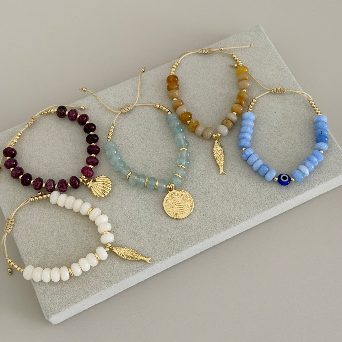 Charm Beaded Bracelet Collection - LimaLimón Store