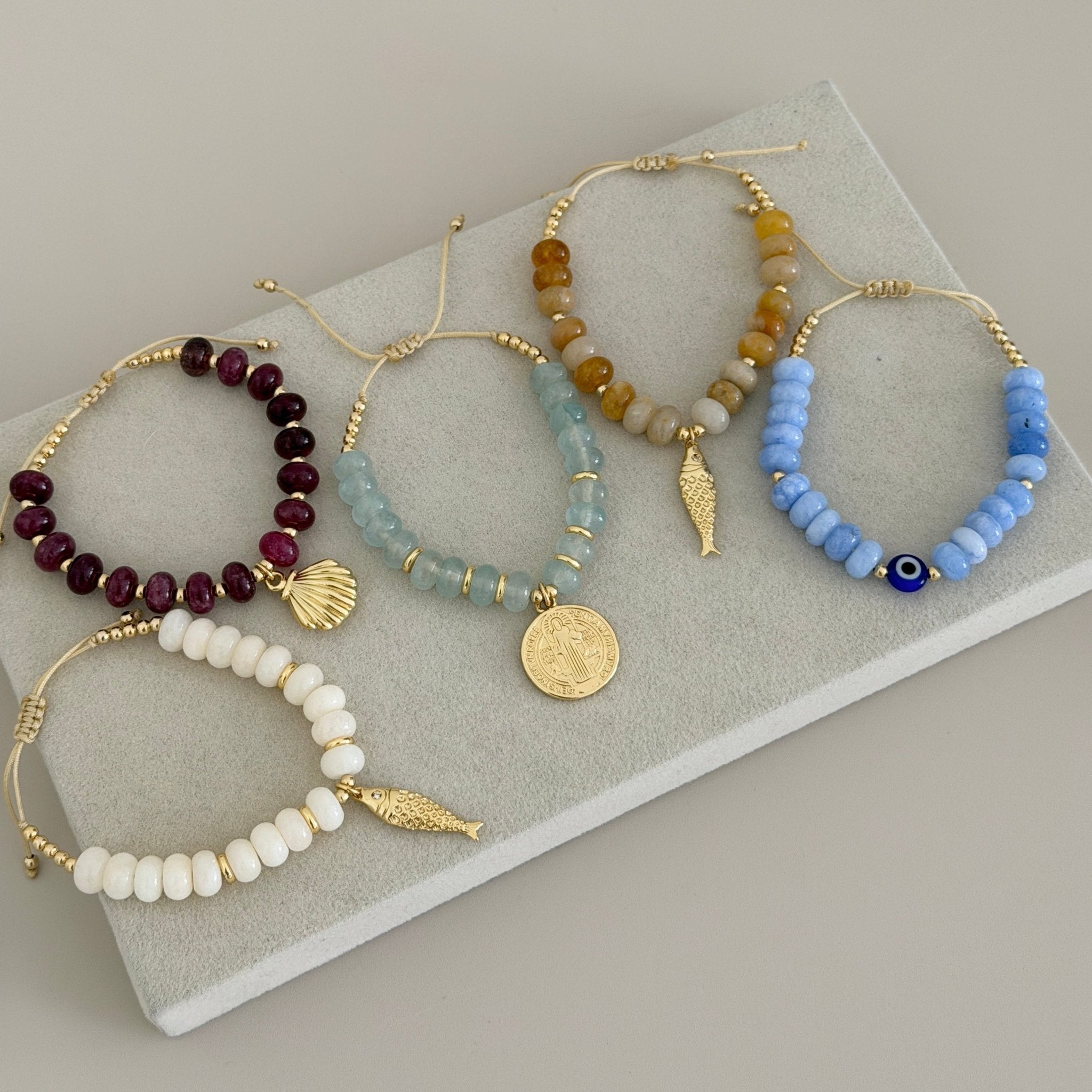Charm Beaded Bracelet Collection - Bracelet | LimaLimón Store - 1