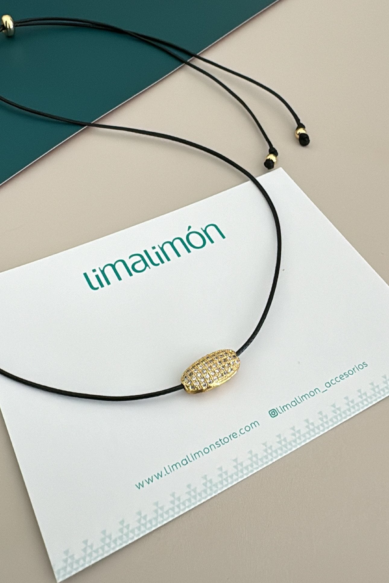 Charm Cord Necklace - LimaLimón Store