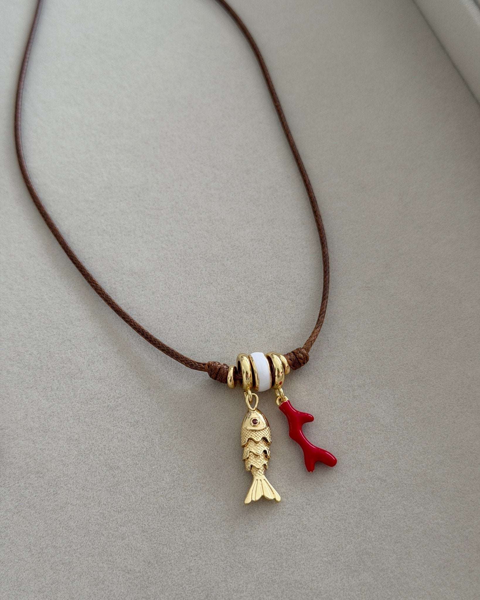 Charm cord Necklace - Necklaces | LimaLimón Store - 6