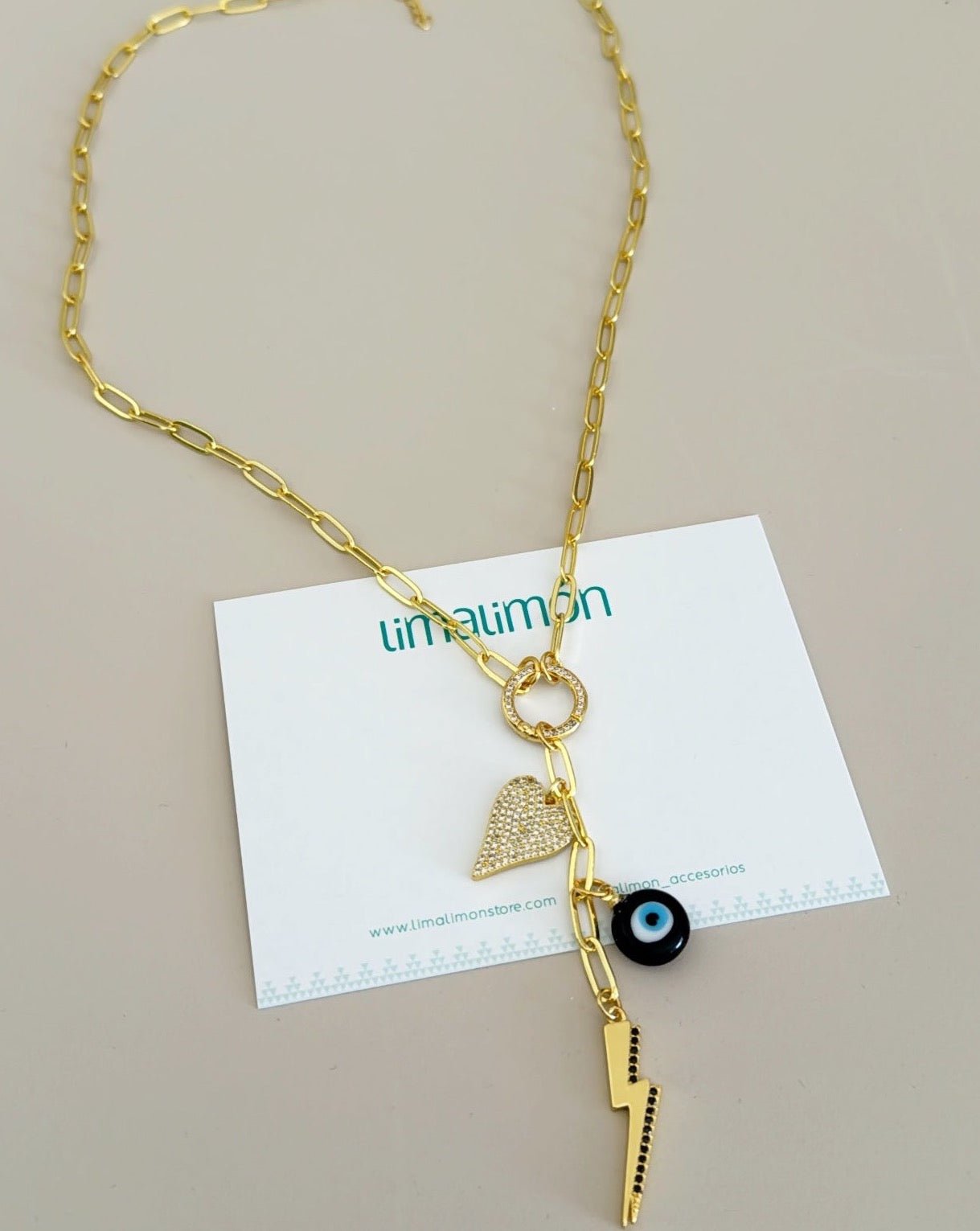 Charm Necklace - LimaLimón Store