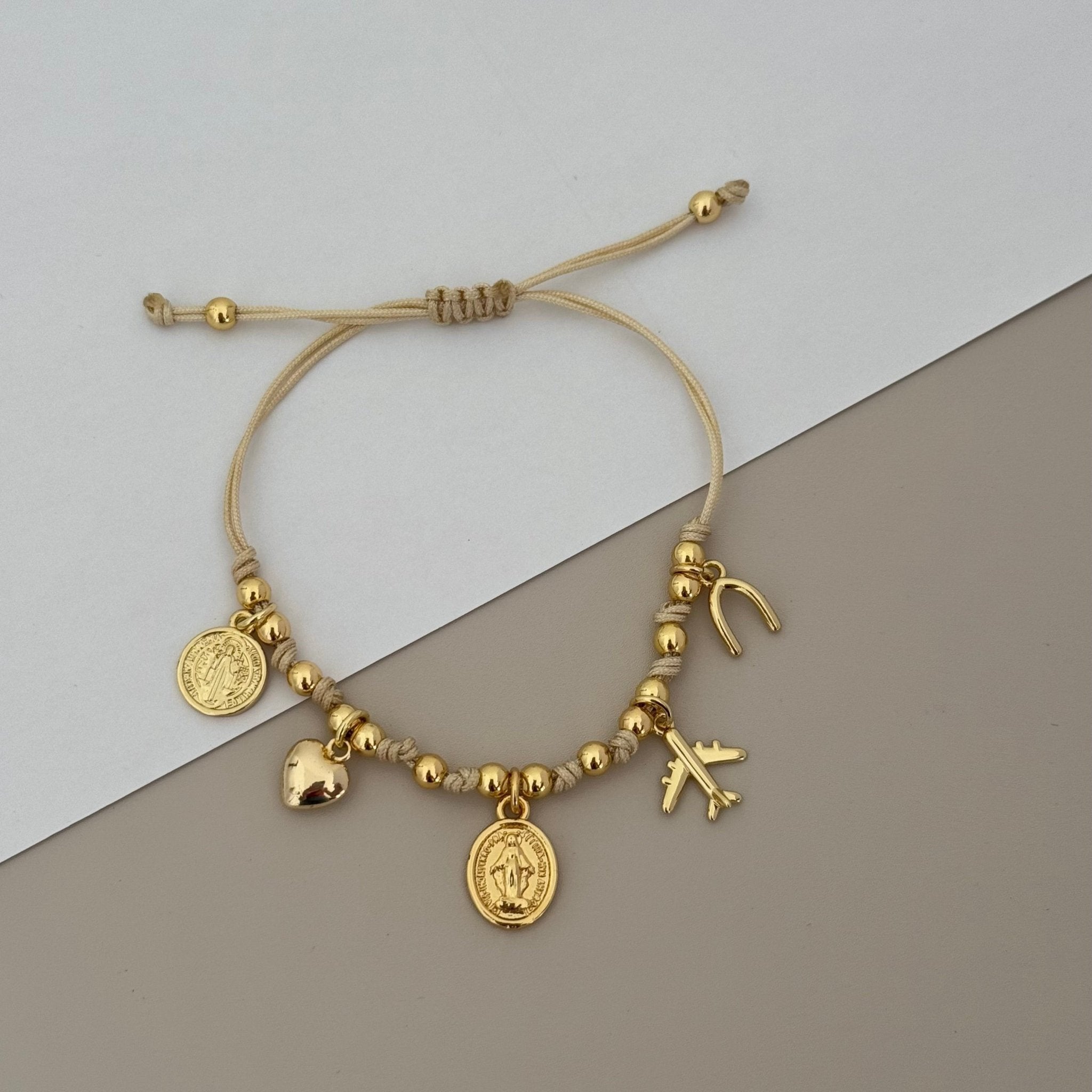 Charms Cord Bracelet - LimaLimón Store