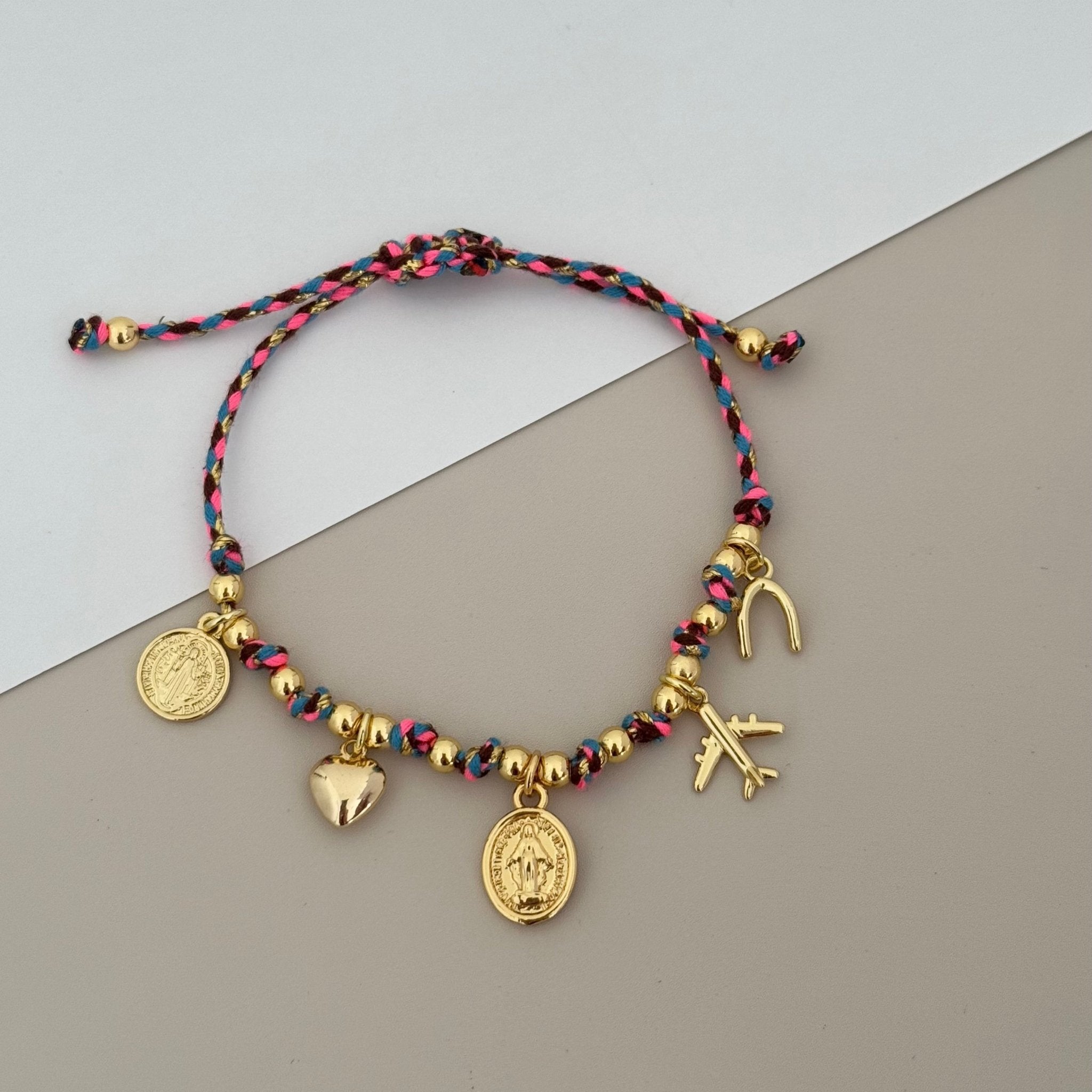 Charms Cord Bracelet - LimaLimón Store
