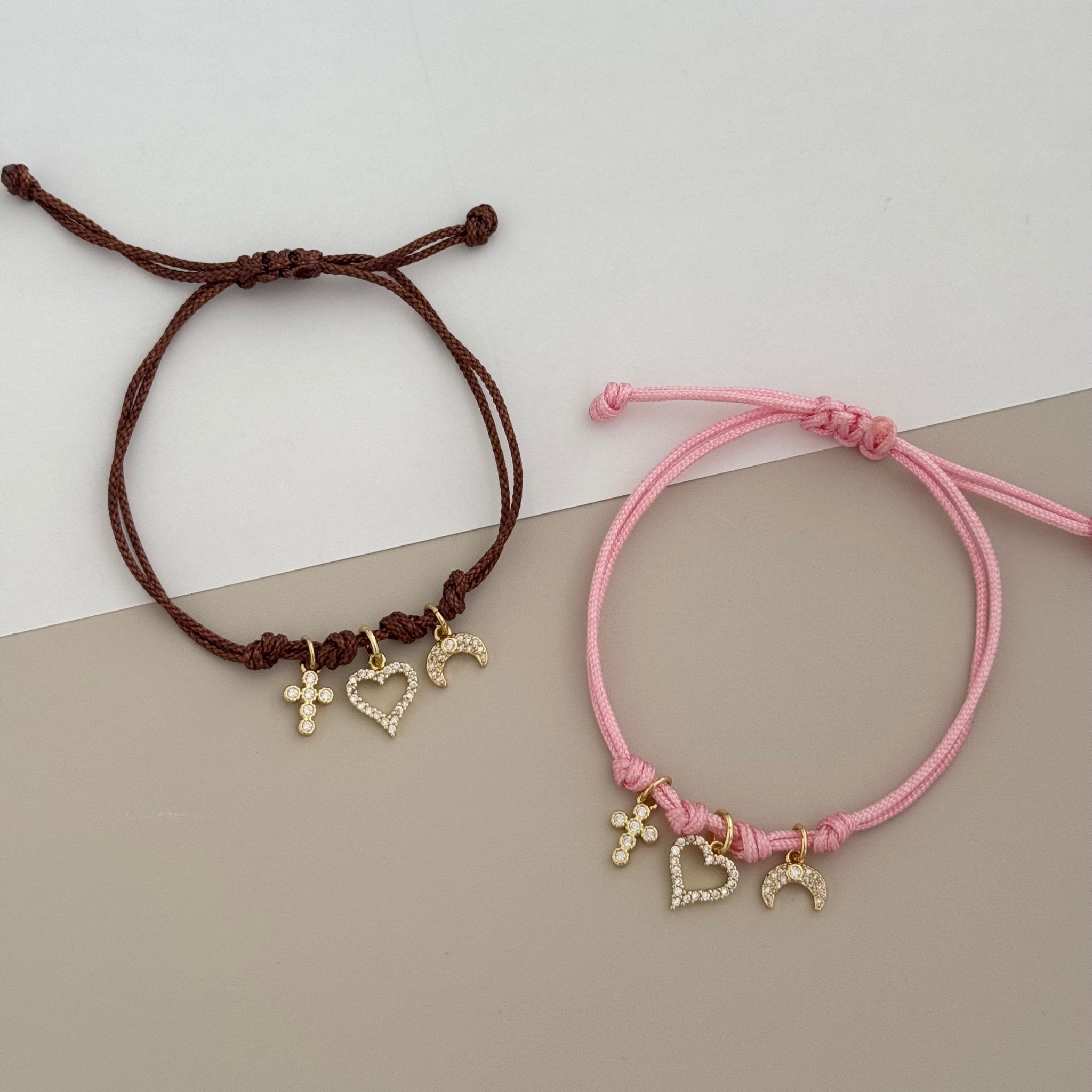 Charms Cord Bracelet - LimaLimón Store