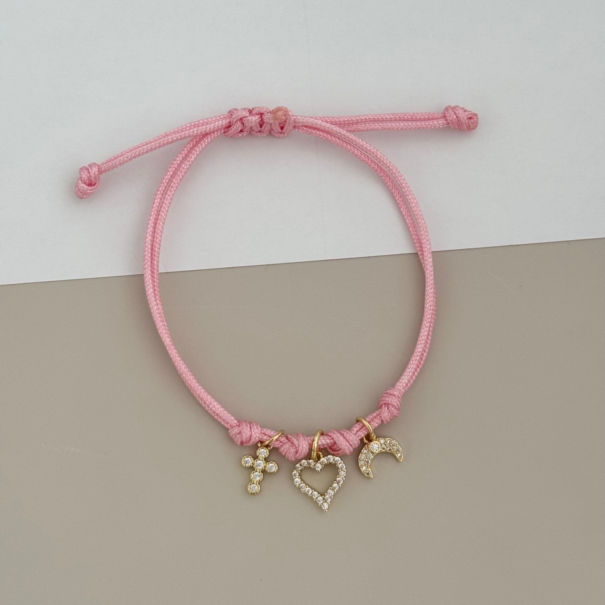 Charms Cord Bracelet - LimaLimón Store
