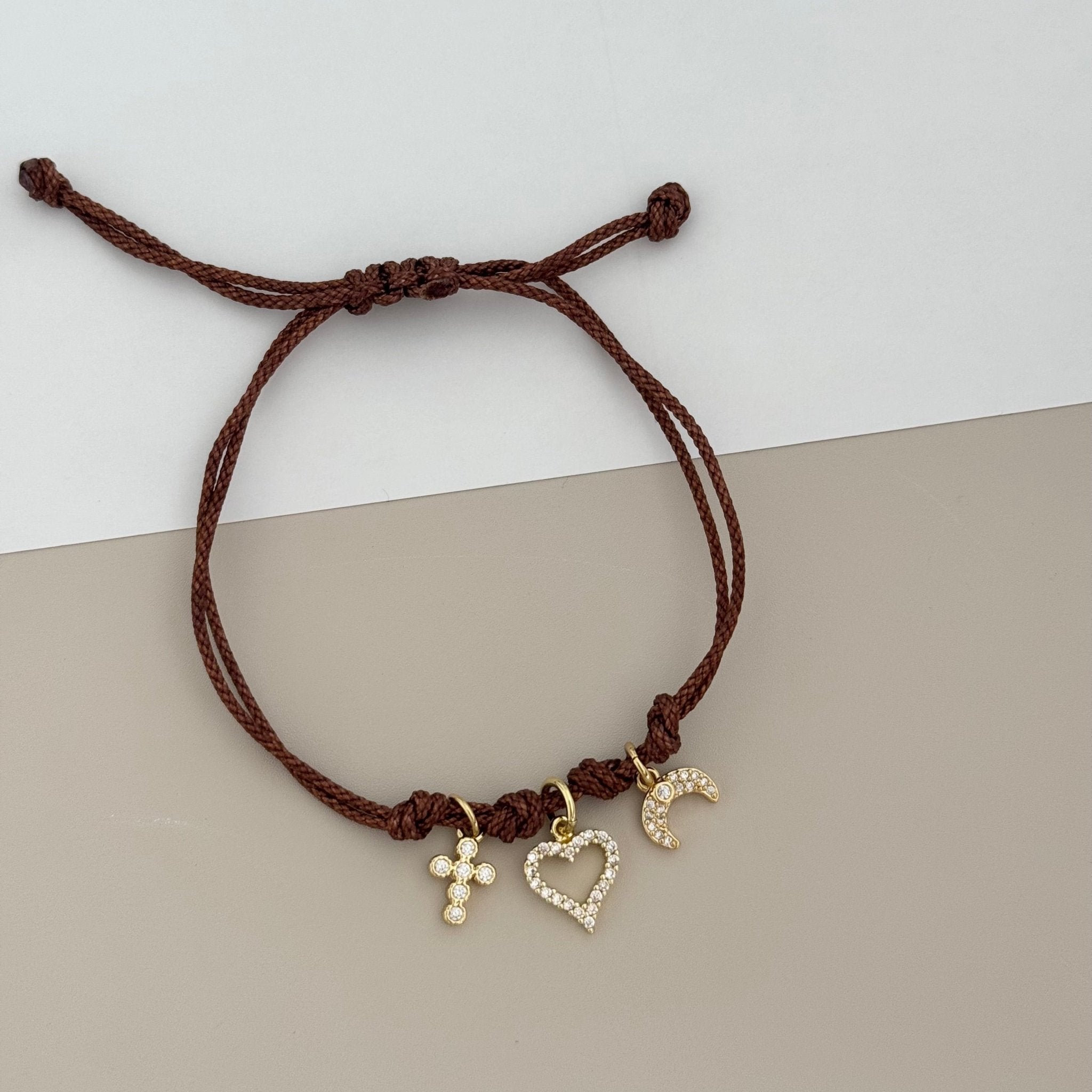 Charms Cord Bracelet - LimaLimón Store