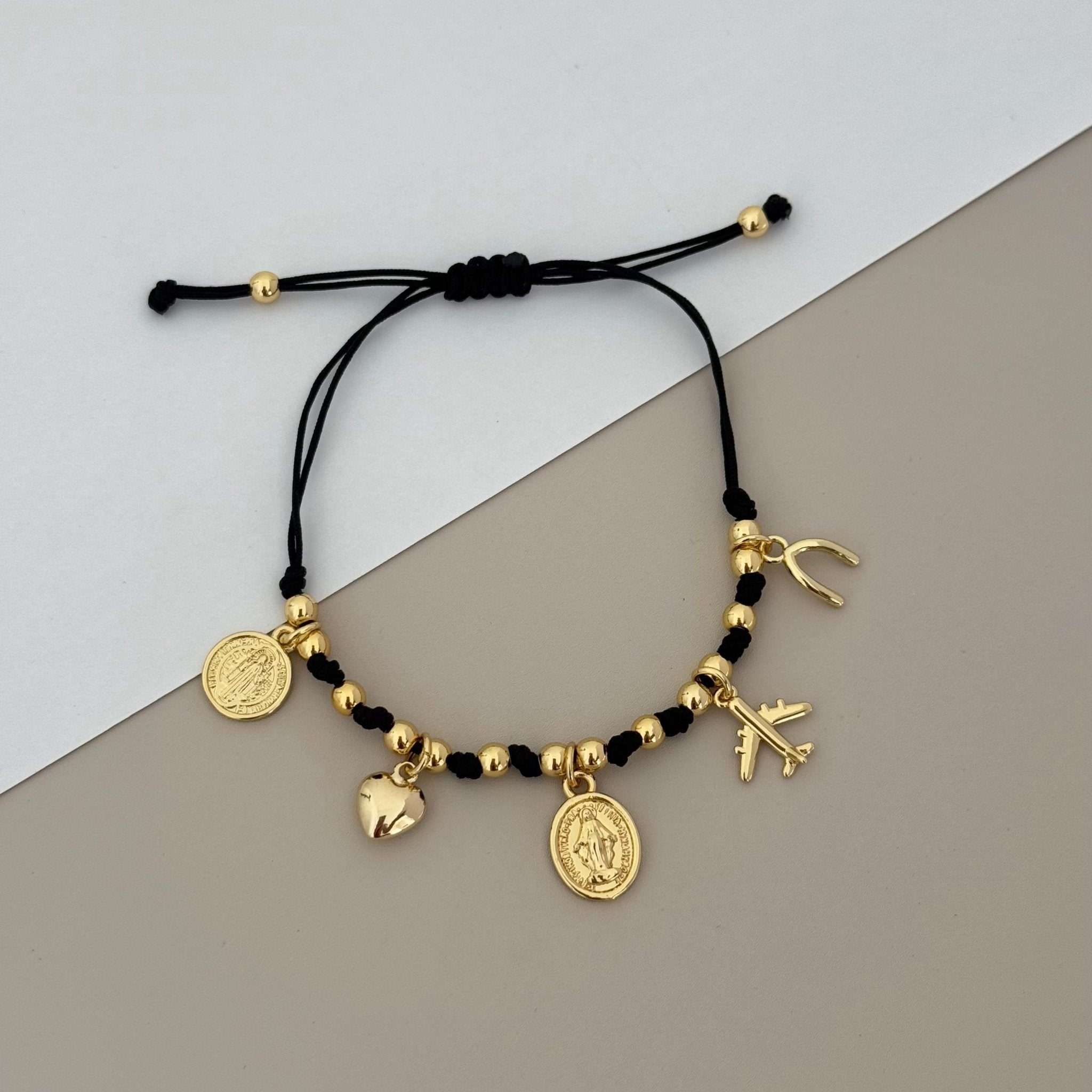 Charms Cord Bracelet - LimaLimón Store