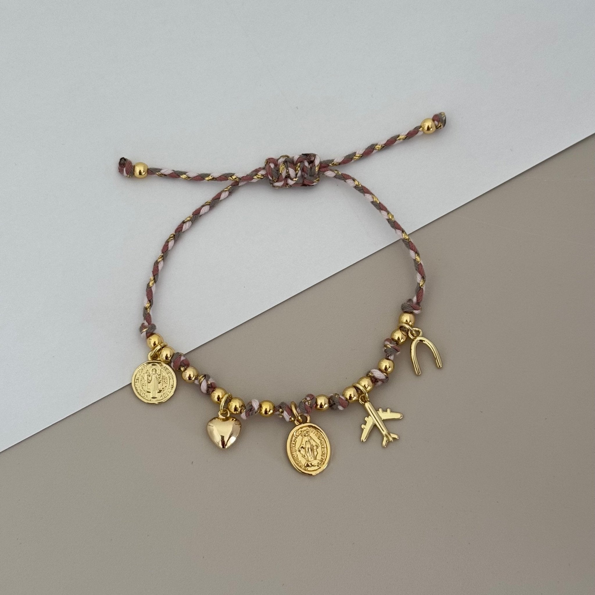 Charms Cord Bracelet - LimaLimón Store