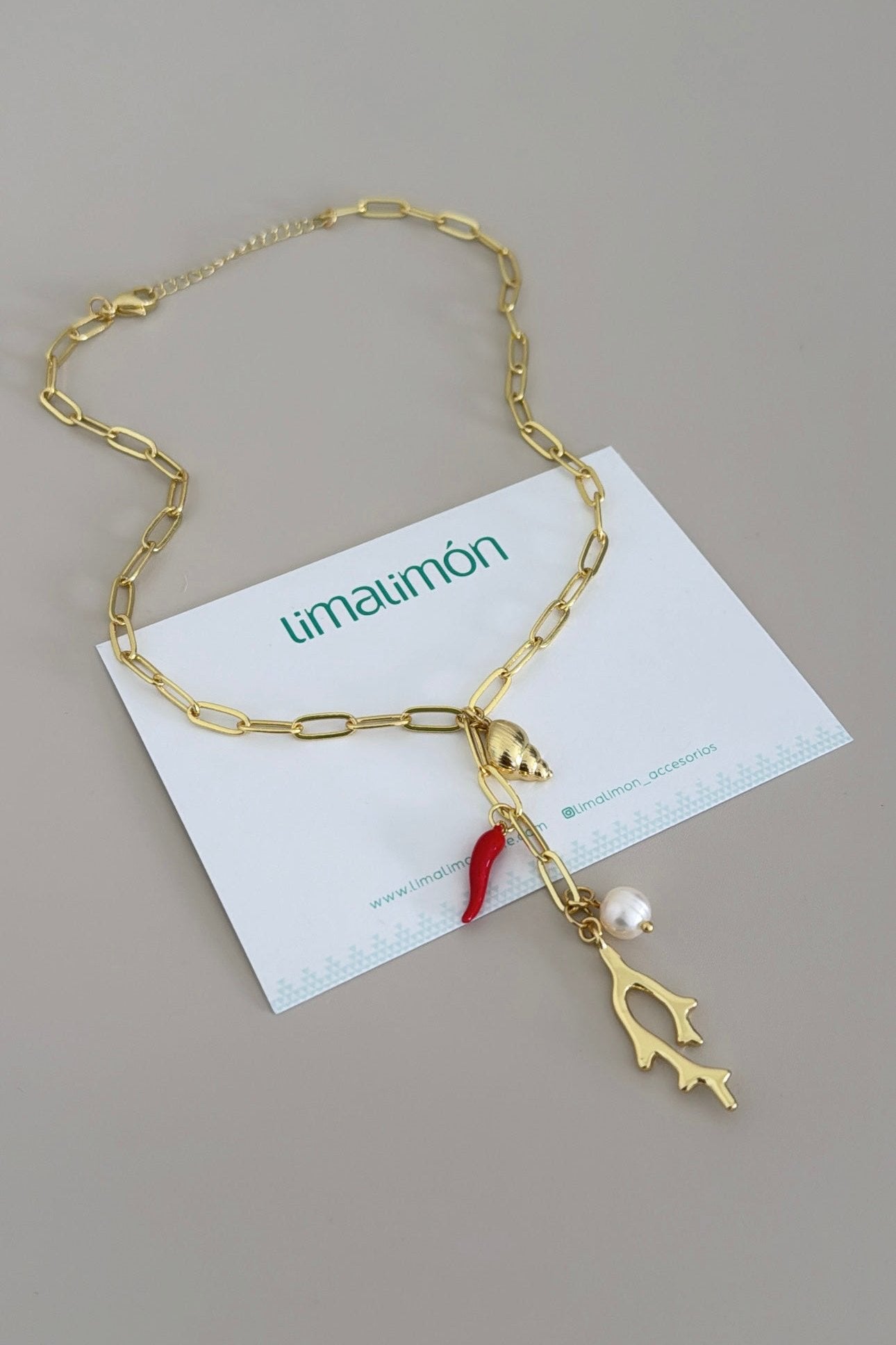 Charms Necklace - LimaLimón Store