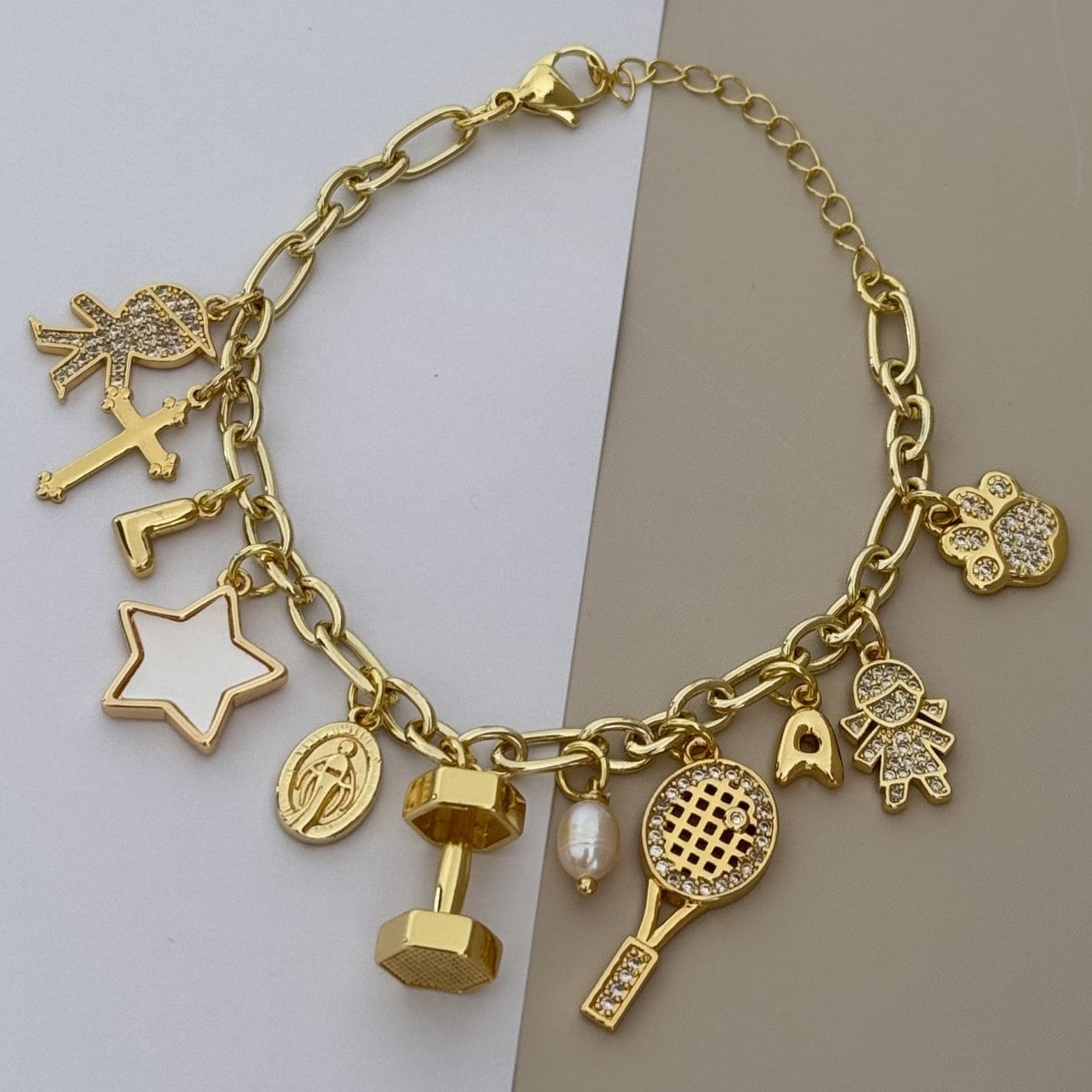 Charms Personalized Bracelet - Custom Necklace | LimaLimón Store - 11