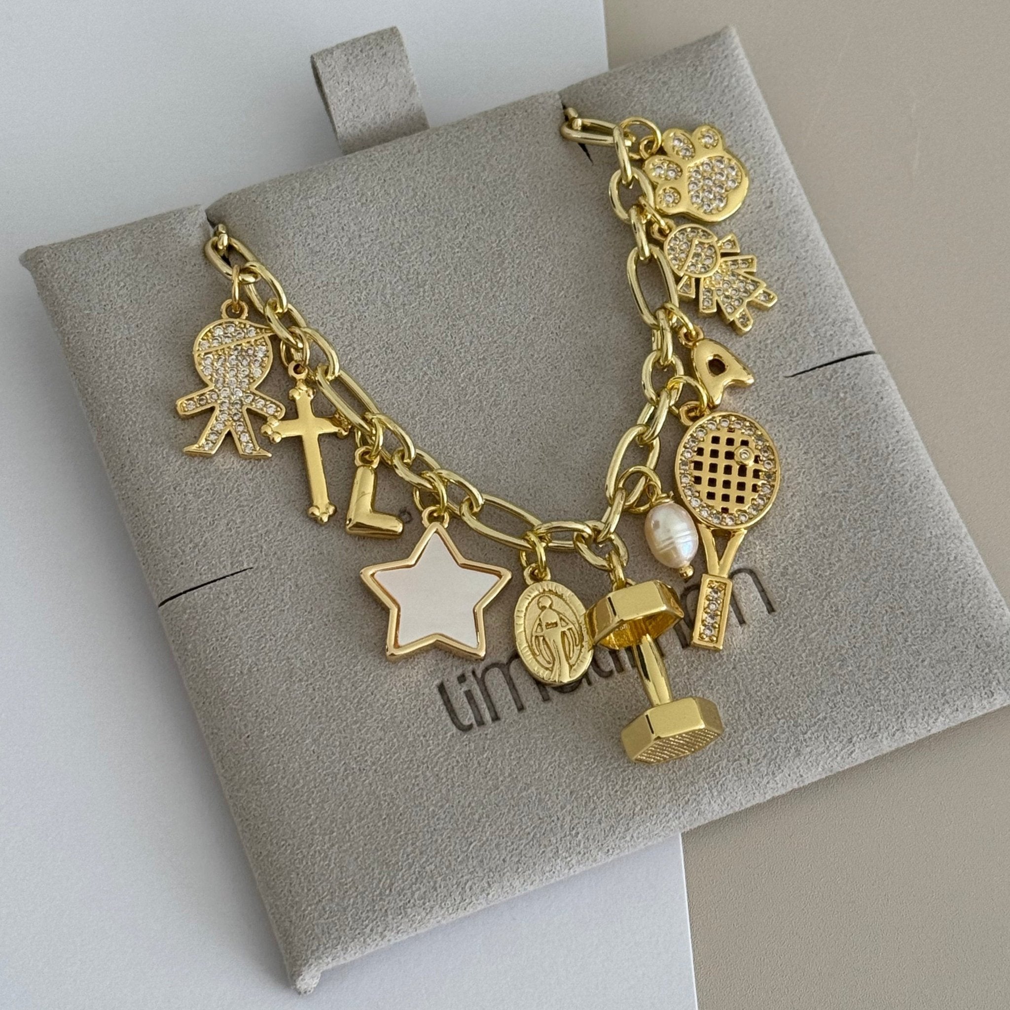 Charms Personalized Bracelet - Custom Necklace | LimaLimón Store - 2