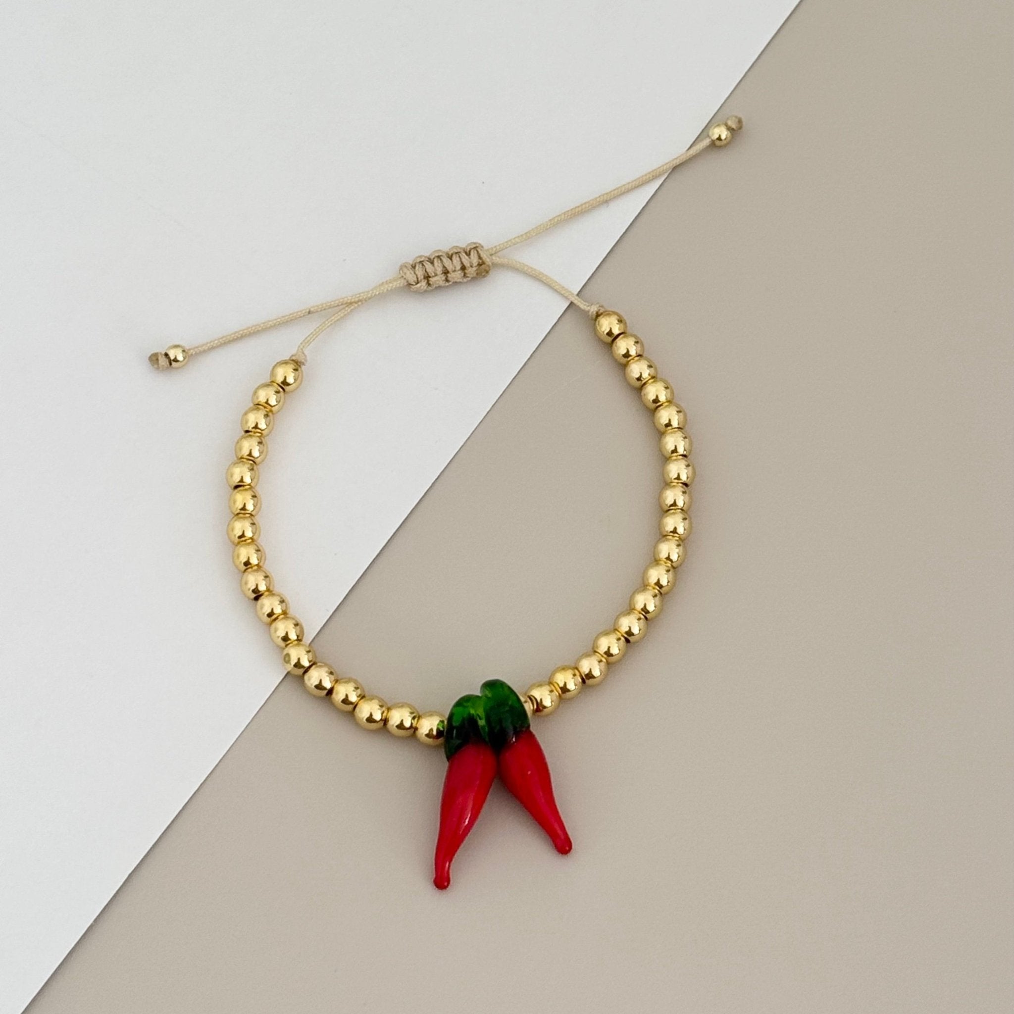 Chili Bead Bracelet - LimaLimón Store