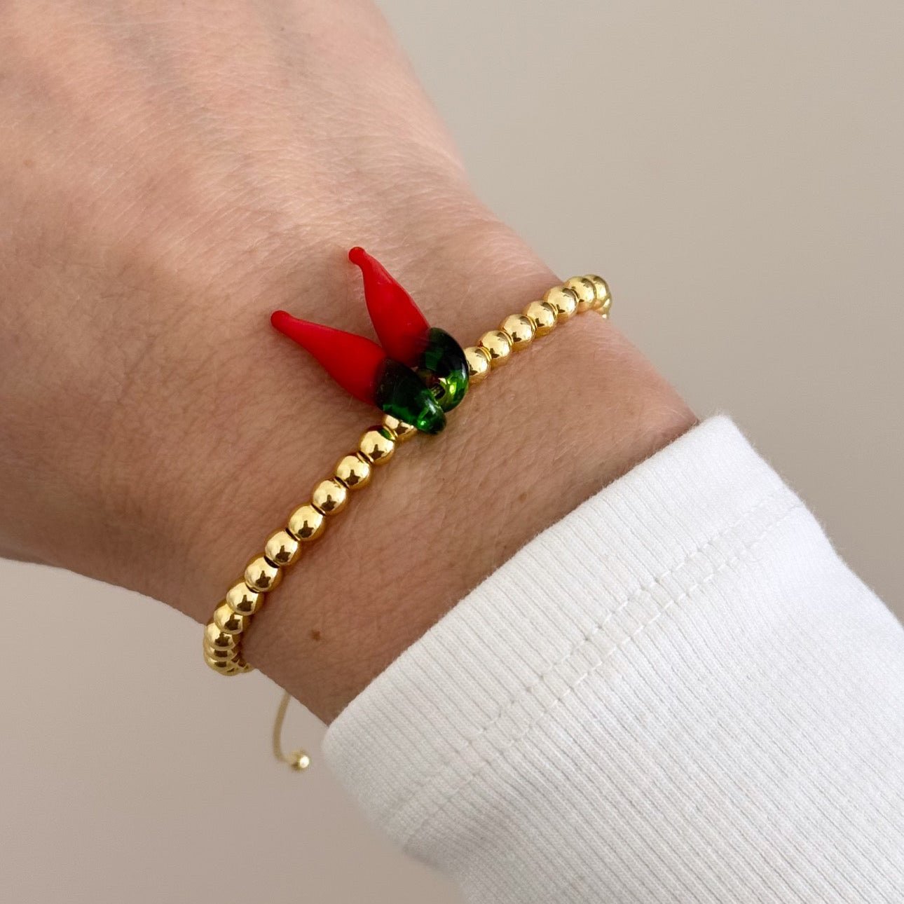 Chili Bead Bracelet - LimaLimón Store