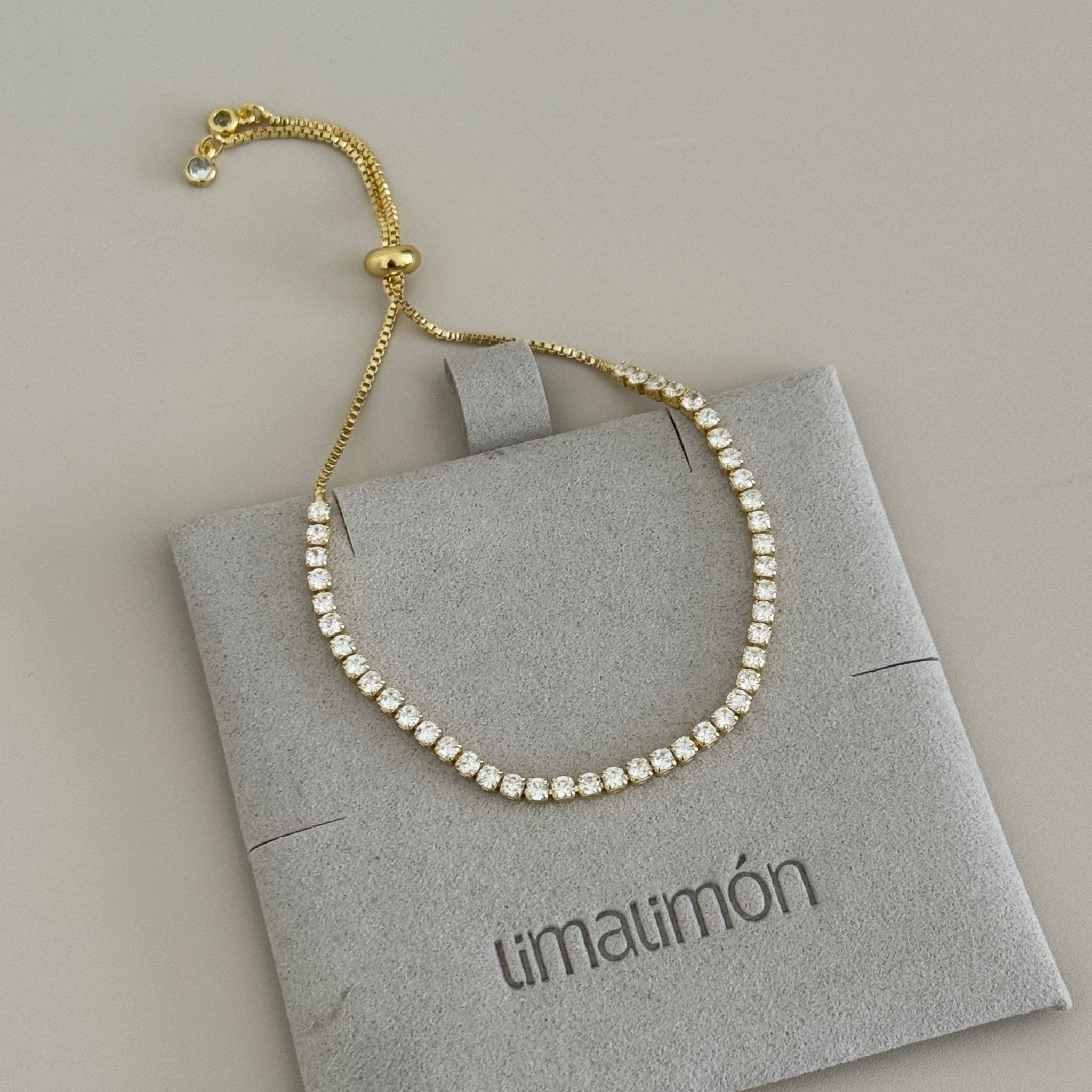 Classic Adjustable Tennis Bracelet - Bracelets | LimaLimón Store - 2